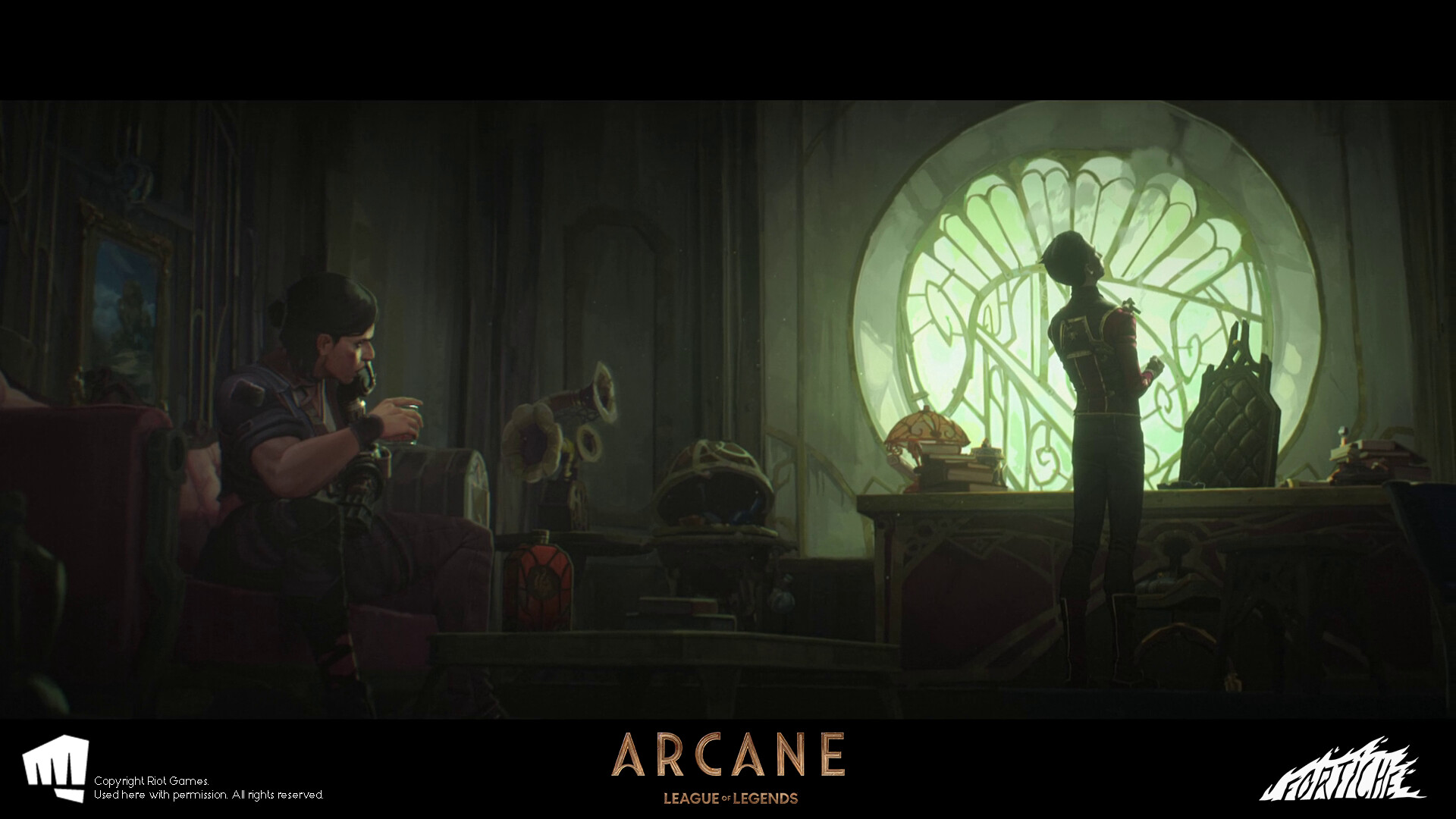 ArtStation - ARCANE - Silco Office - 3D Environment