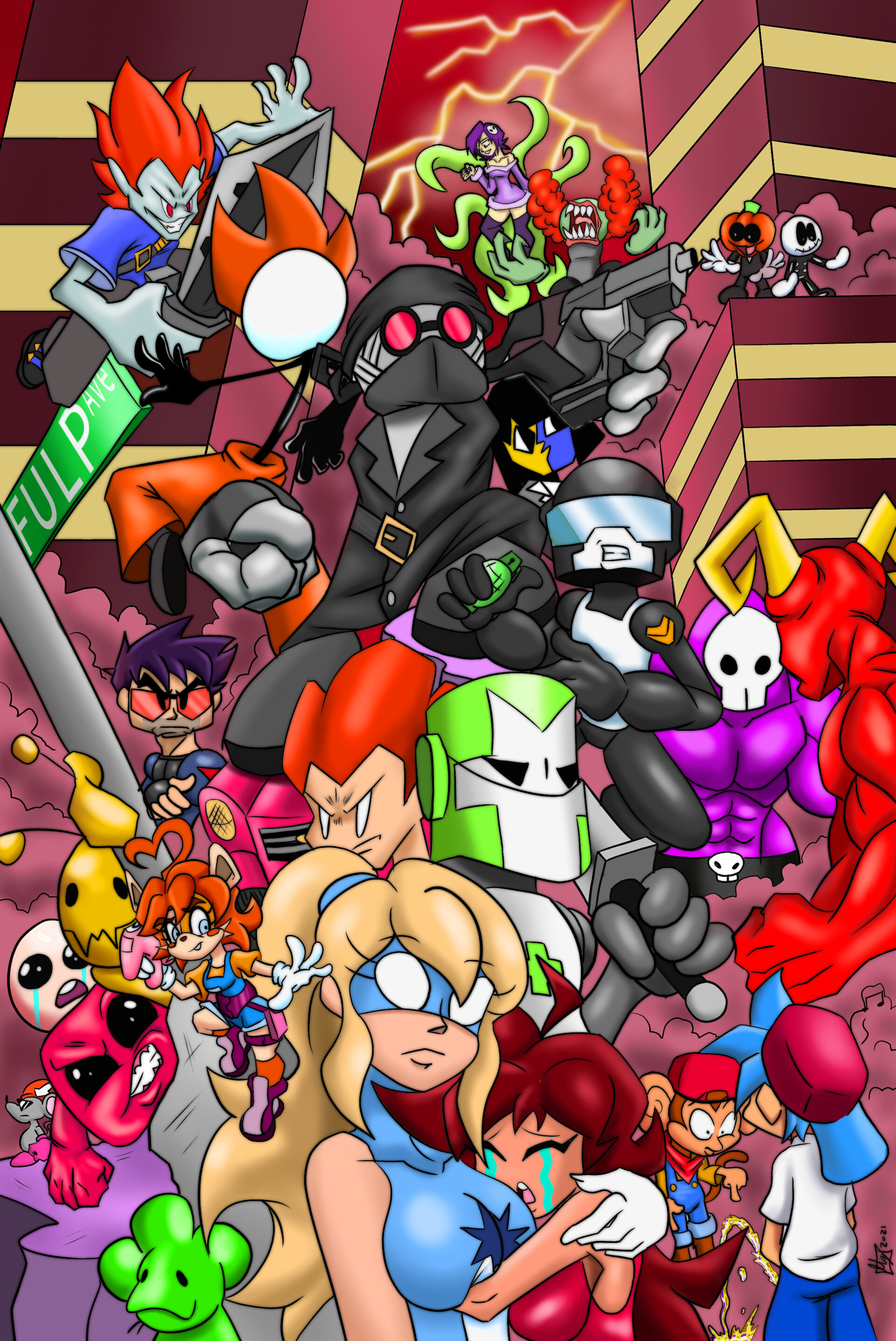 Fan Art (Boo's) by BANDDANIEL on Newgrounds