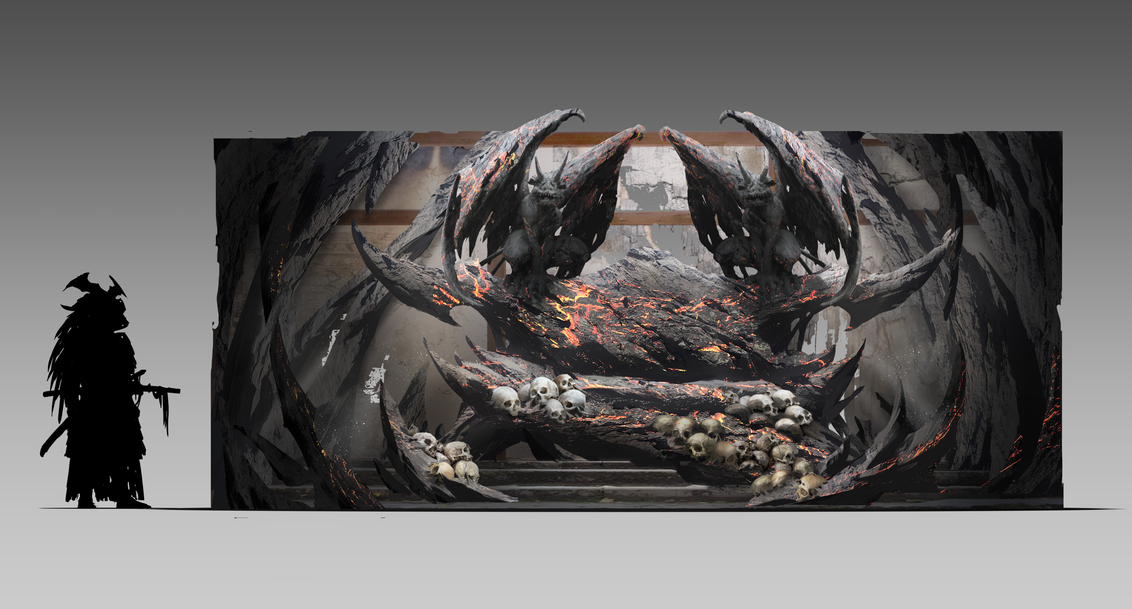 Bed for the Akaviri Vampire Lord