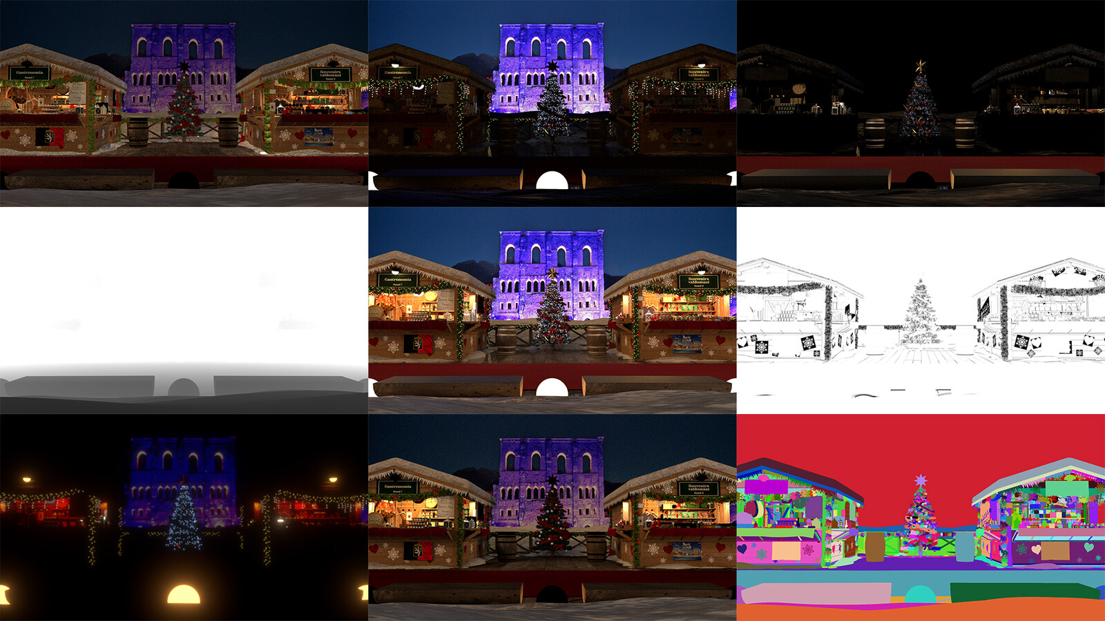 Render passes