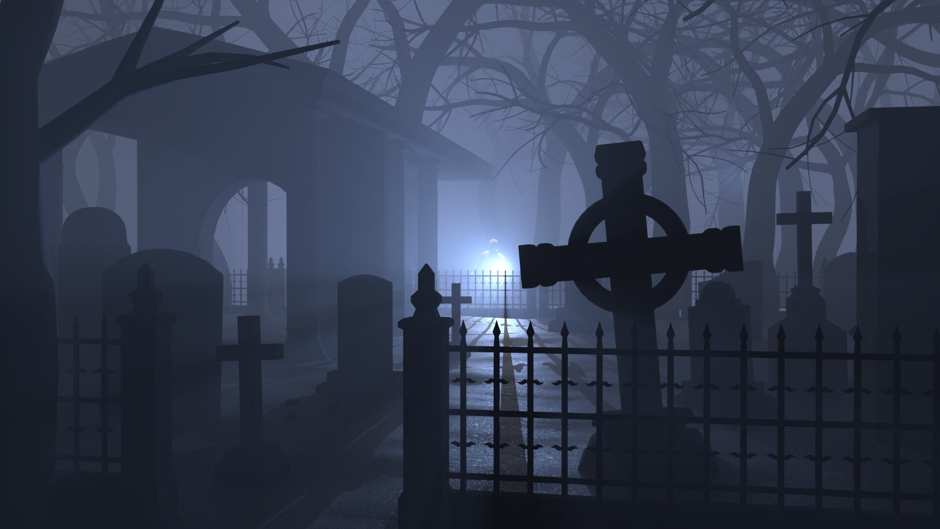 ArtStation The Graveyard