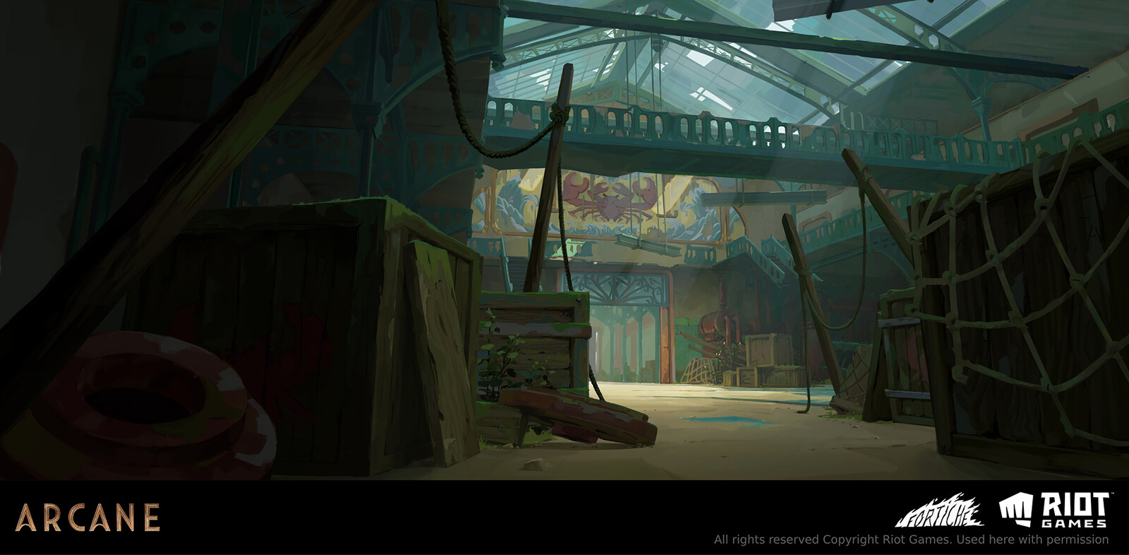 The art and making of arcane. Аркейн Кадр Рунтерра инкогнитум. Arcane Concept Art. Ruin Branch of the Arcane Court
