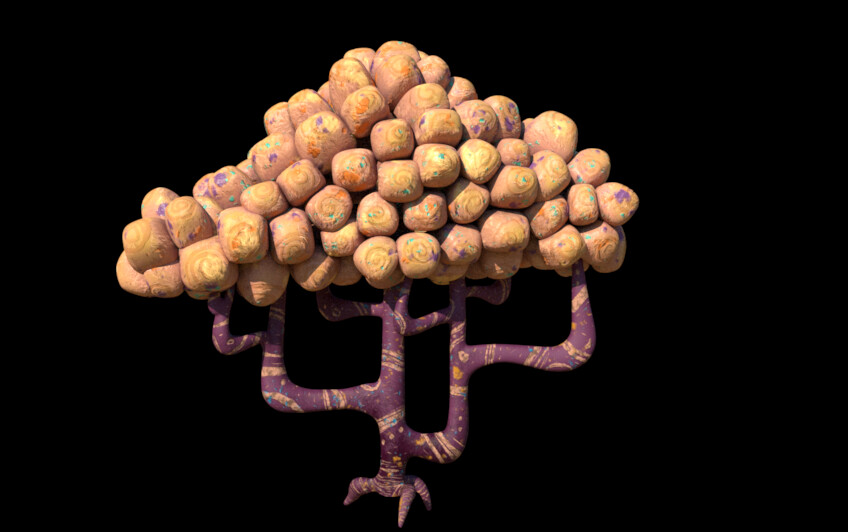 ArtStation Stylized Tree Surfacing