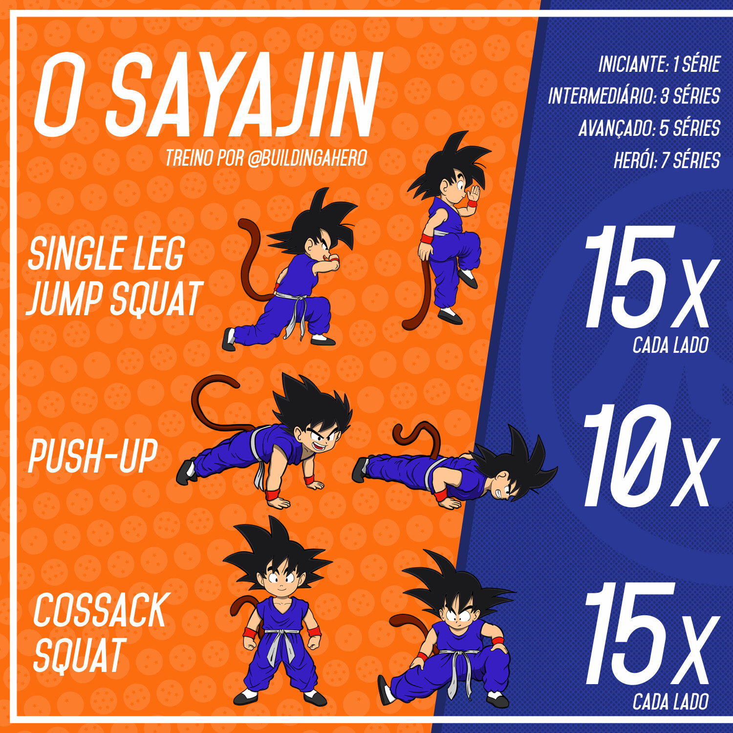 Goku's workout sale