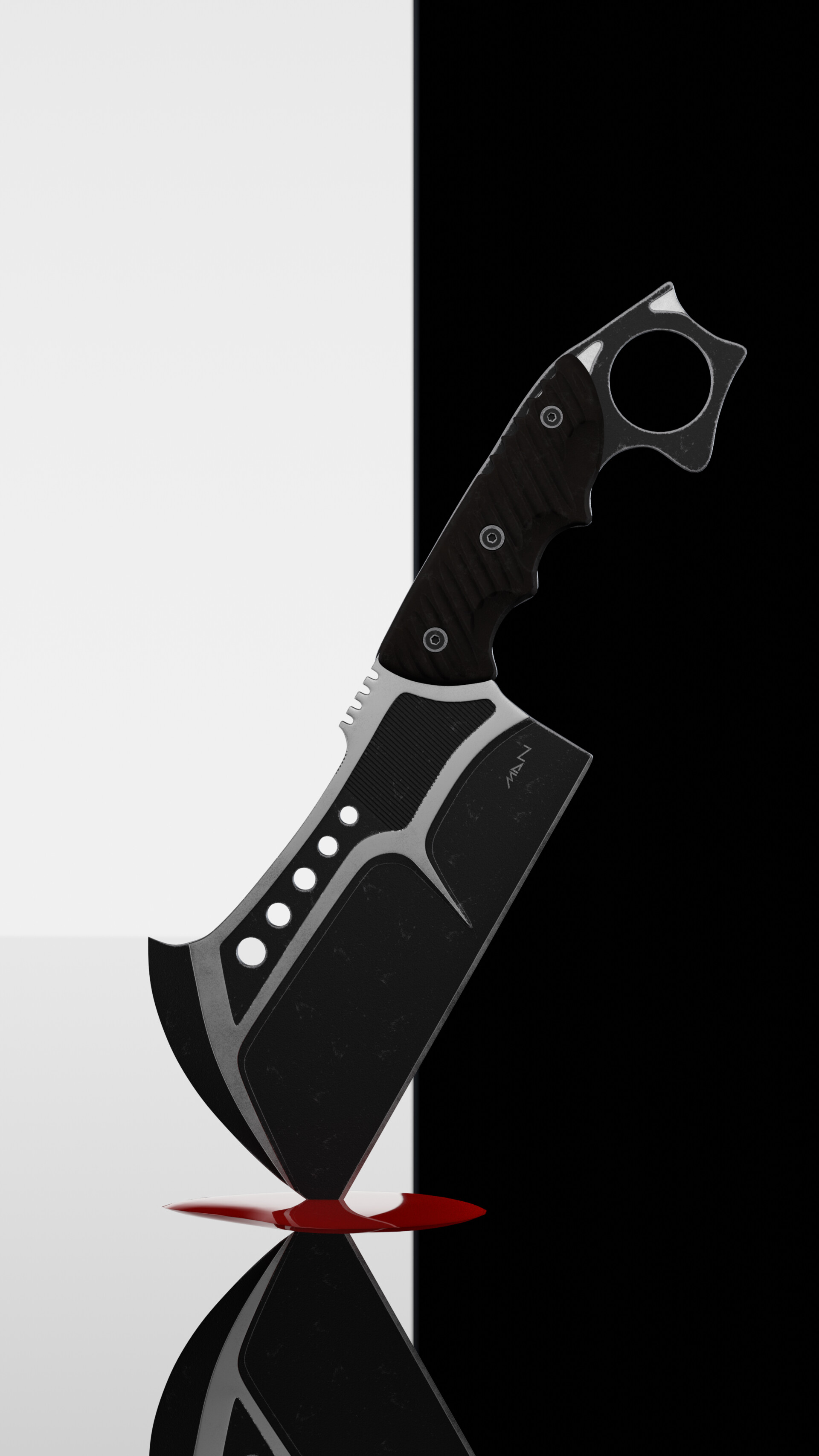 ArtStation - Tactical Cleaver