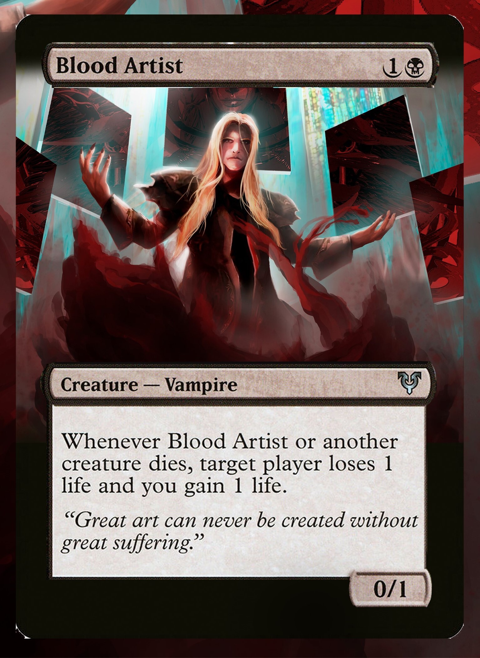 Arozu Art Blood Artist (Fan art)