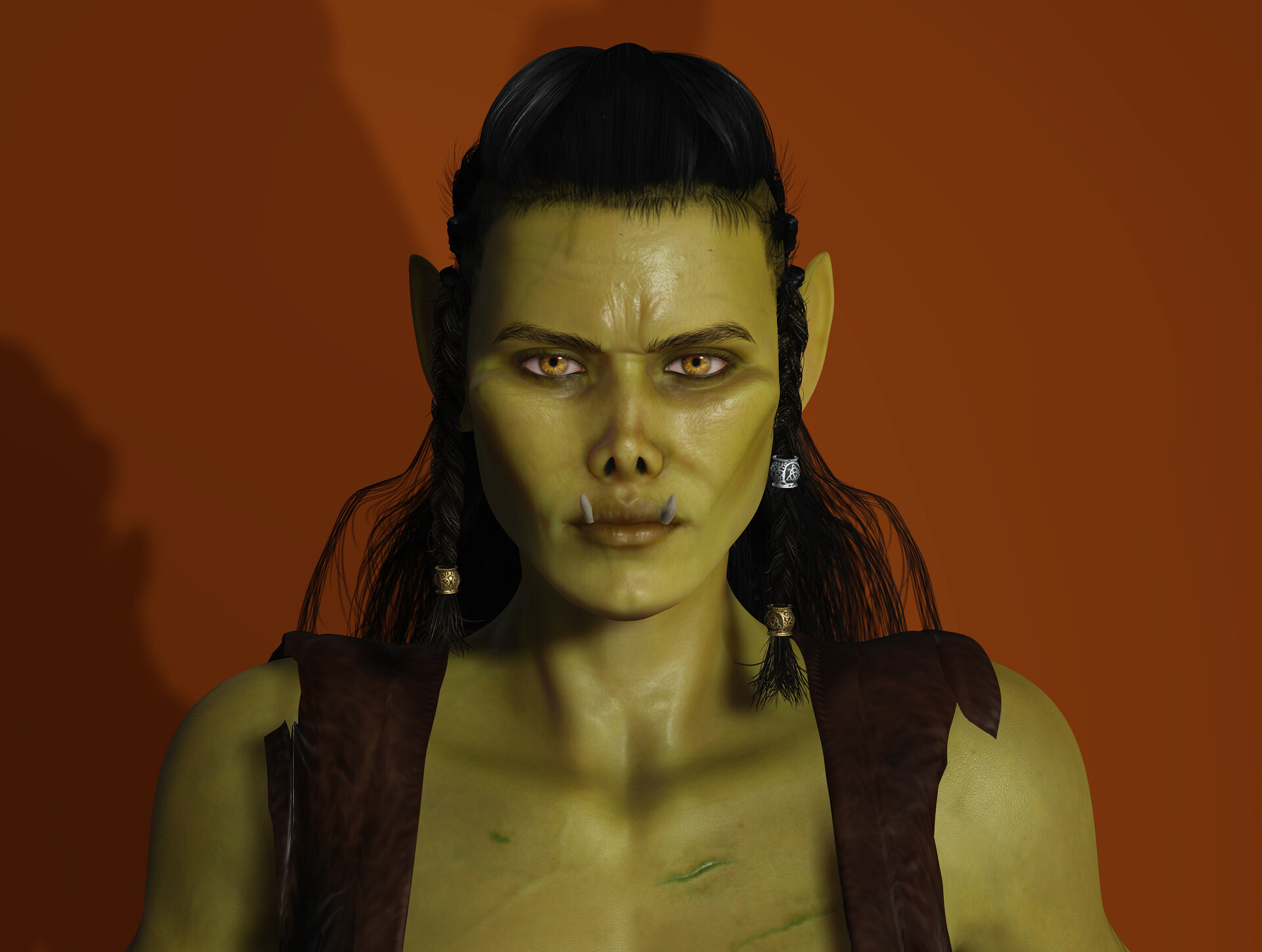 ArtStation - Female orc