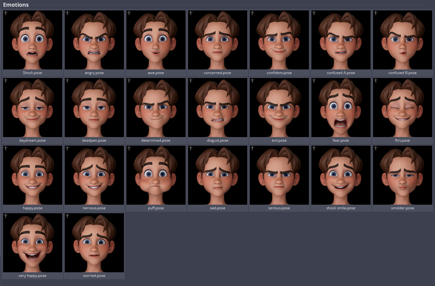Artem Dubina Leo character rig (maya)
