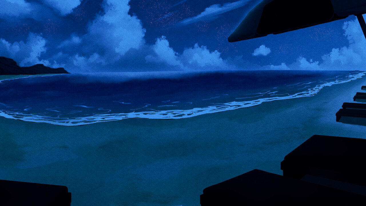 Another Anime Beach Background by wbd on deviantART  Beach background  Beach scenery Scenery wallpaper
