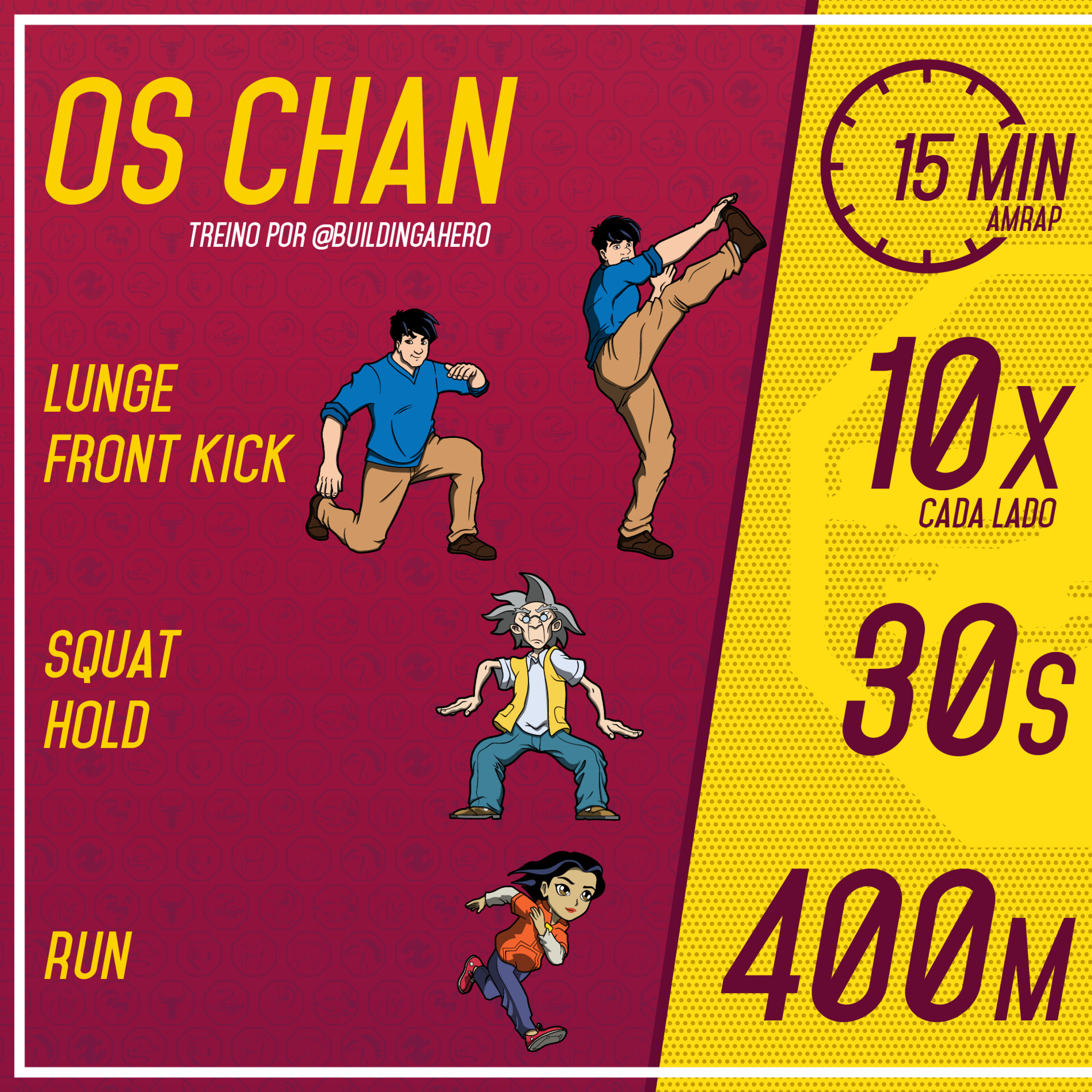Jackie Chan Workout