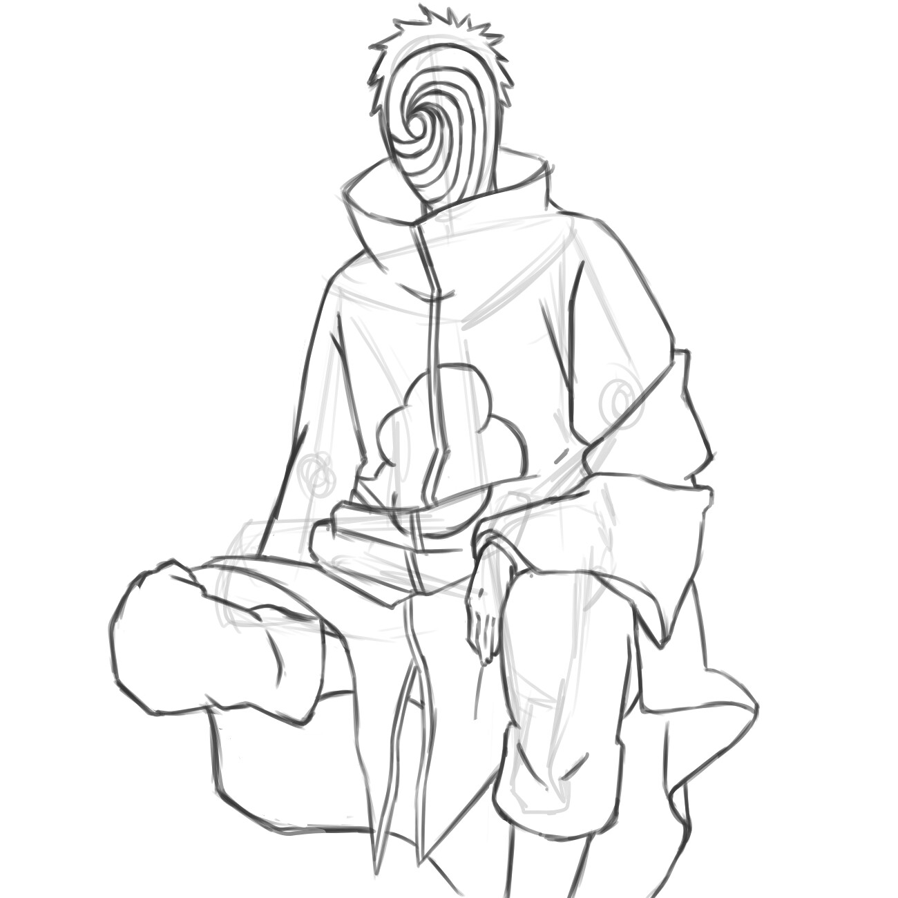 93 Tobi Naruto Coloring Pages  Latest HD