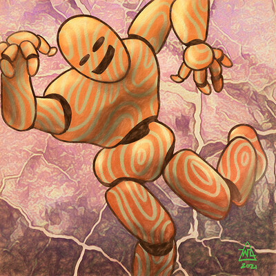 Day 204 - Mud Mannequin