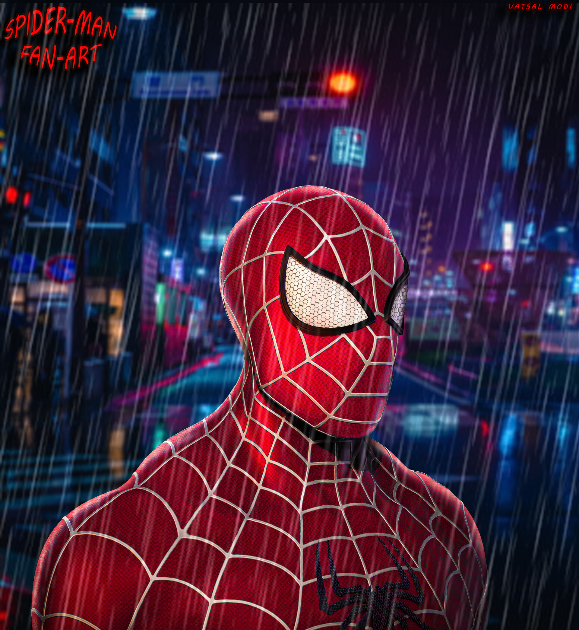 ArtStation - Spider-Man(3D Fan-Art)