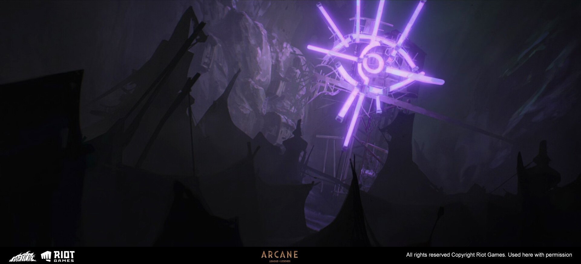 ArtStation - Arcane - league of legends | water tower | 3D environment