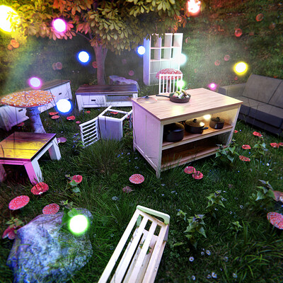 NOM NOM forest office