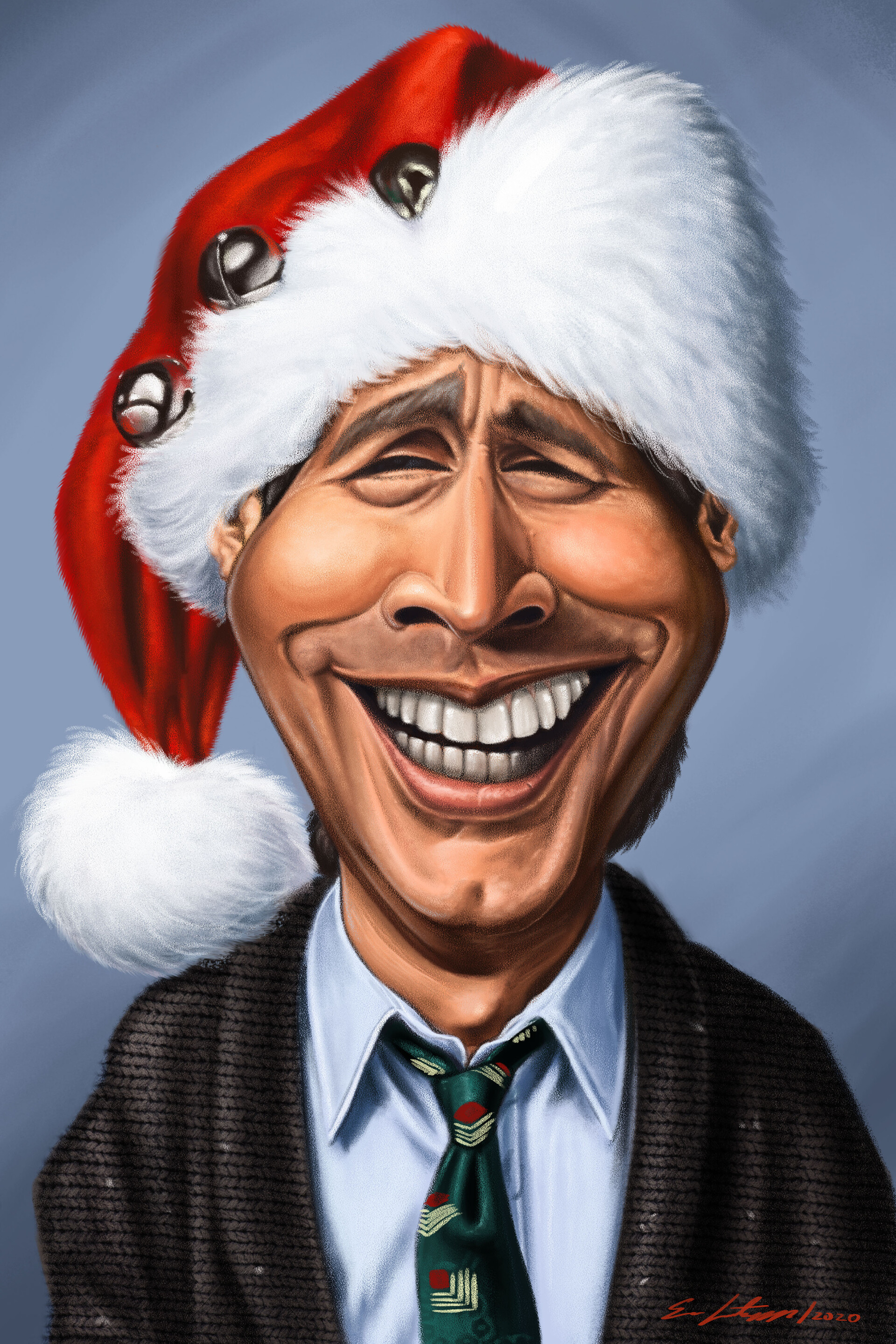 ArtStation Chevy Chase "Clark Griswold" Caricature