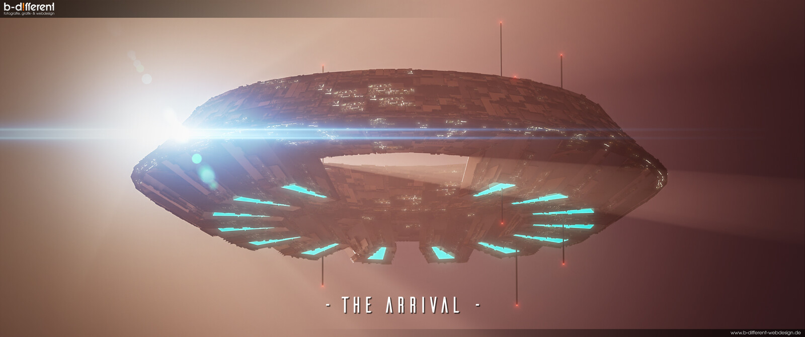 THE ARRIVAL | Michael Bay Version (Lens Flare)