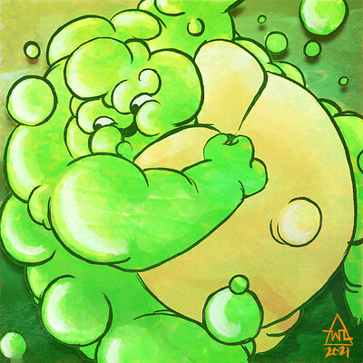 Day 288 - Bubblemon