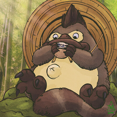 Day 295 - Raccoon Platypunk