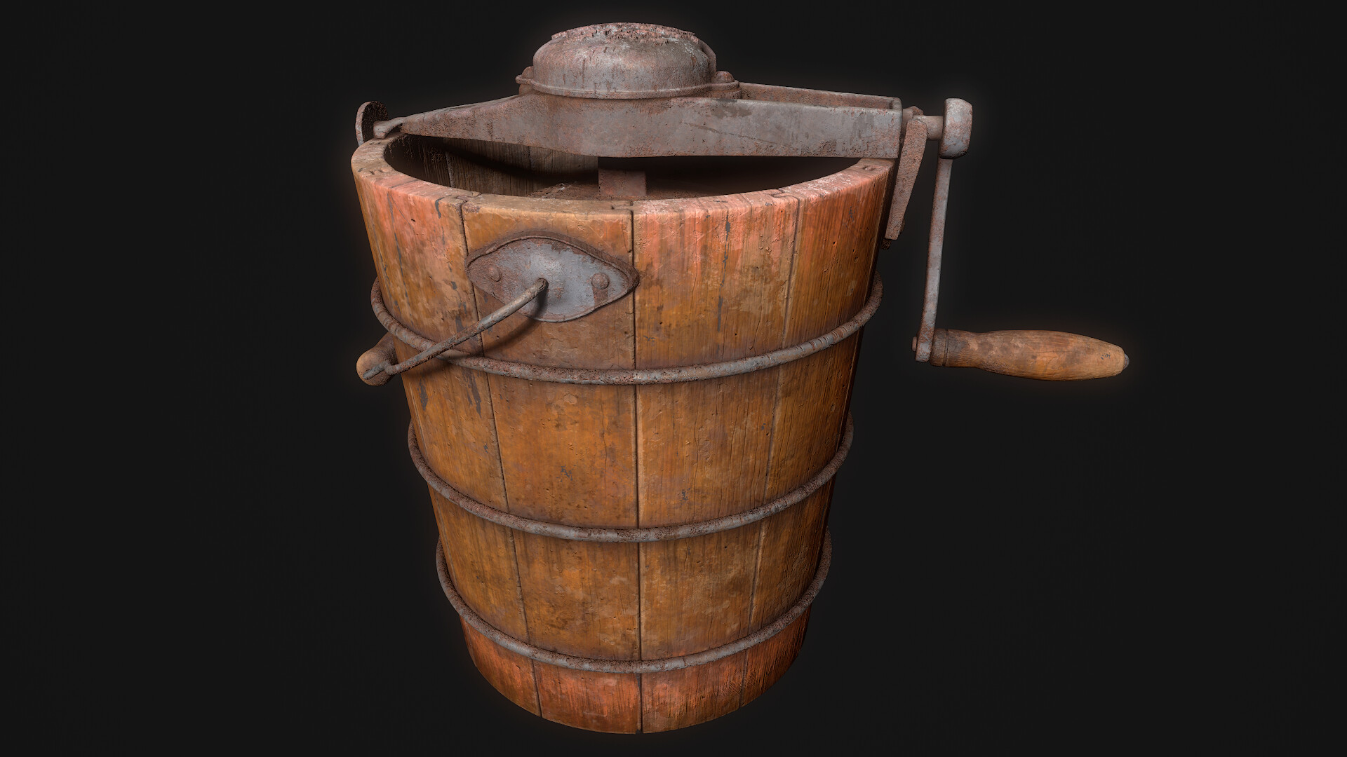 ArtStation Old Ice cream Maker Scoop