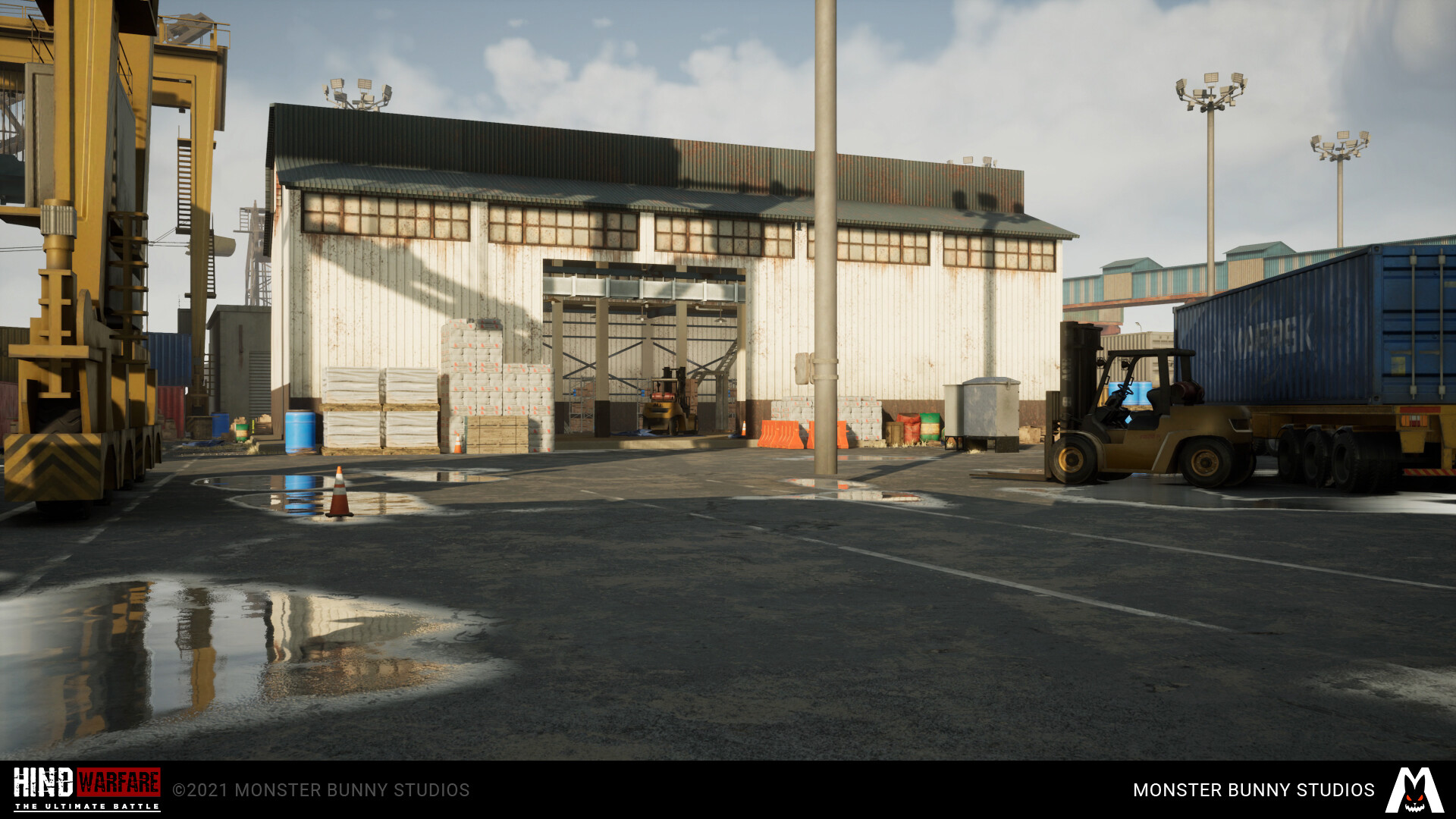 Industrial Loading Yard