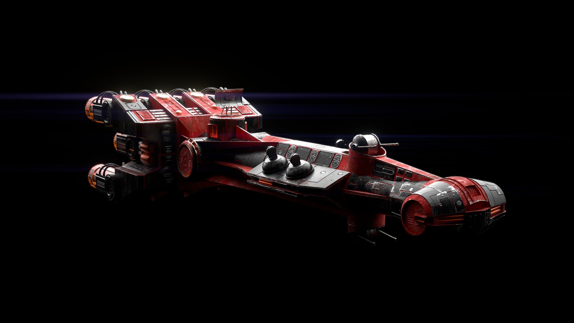 ArtStation - Star Wars CR90 Corvette