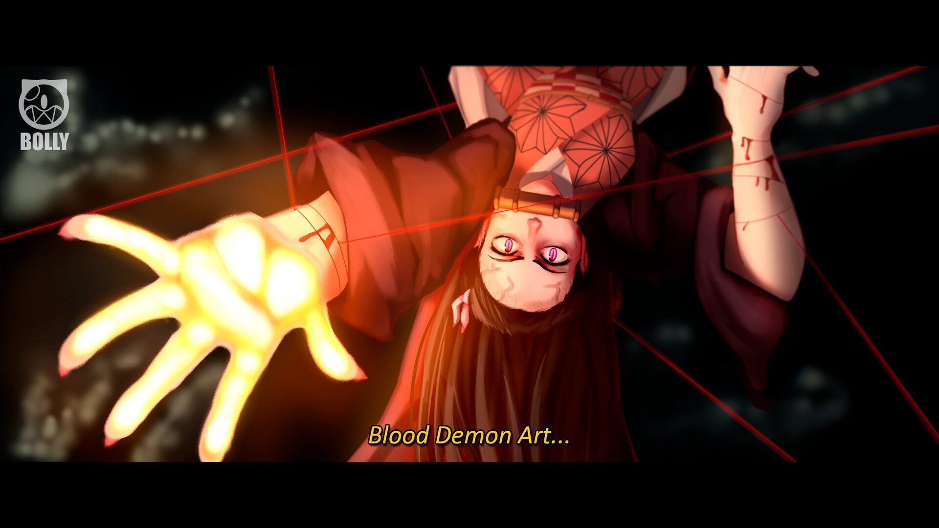 AndrewBolly - Nezuko Blood Demon Art