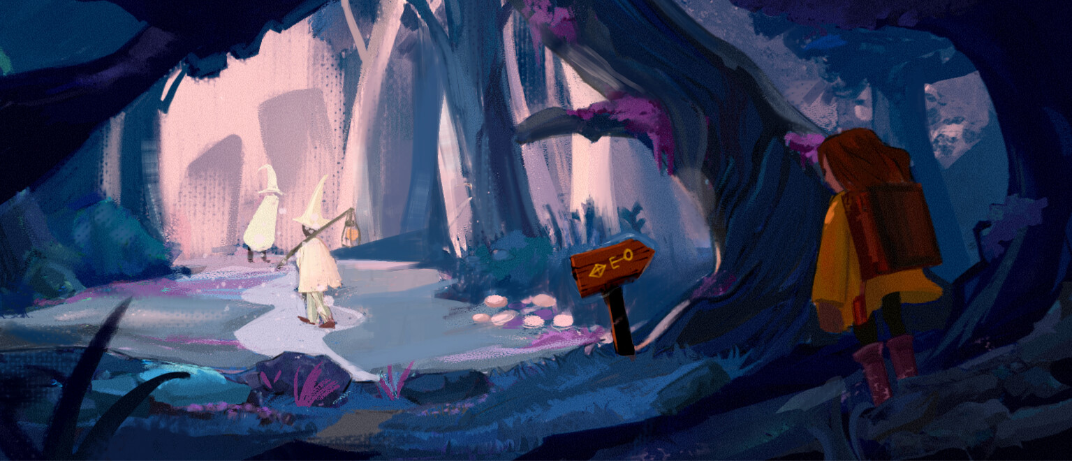 artstation-deep-into-forest