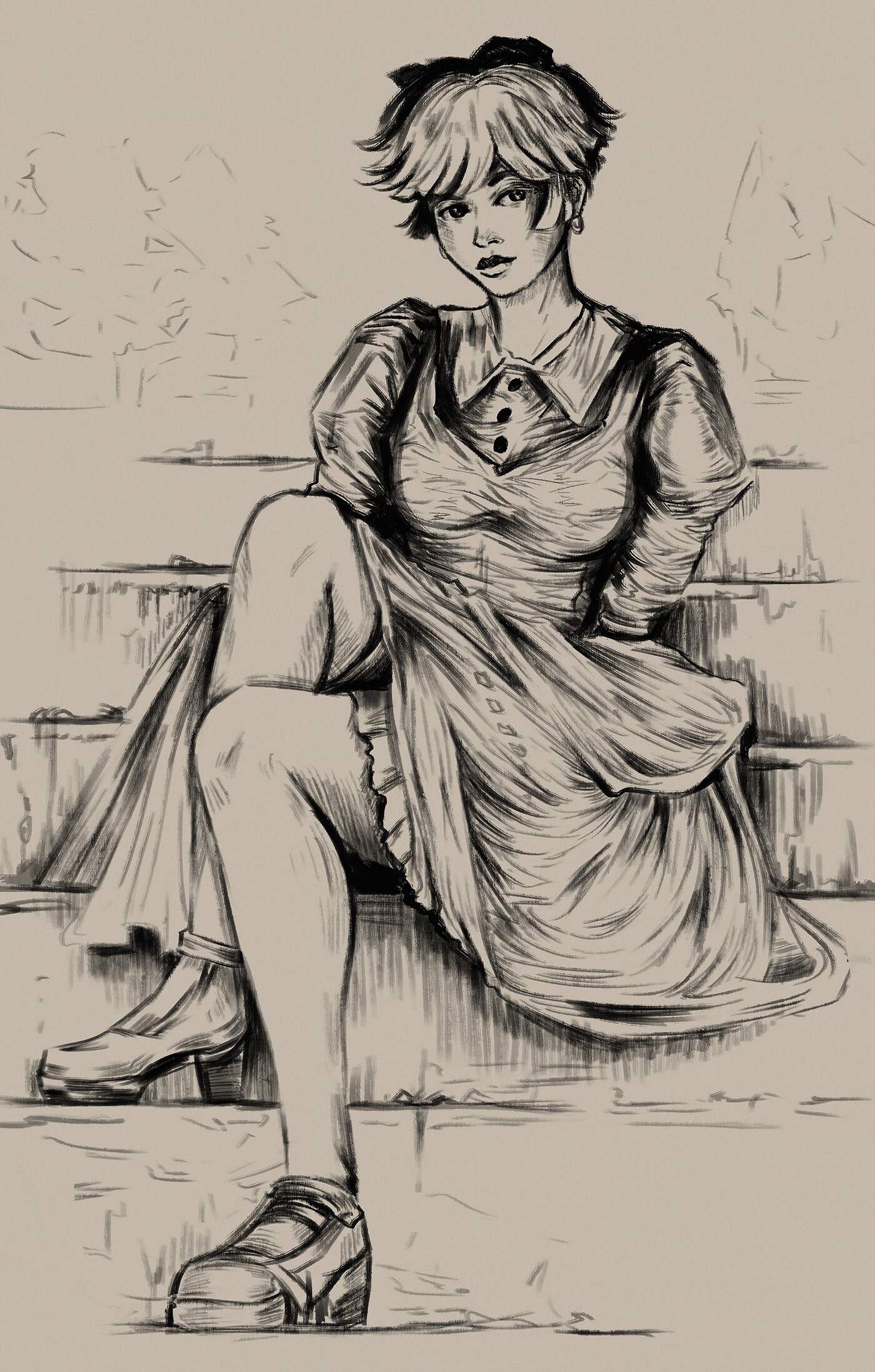 Drawing by Bahadır Atcı