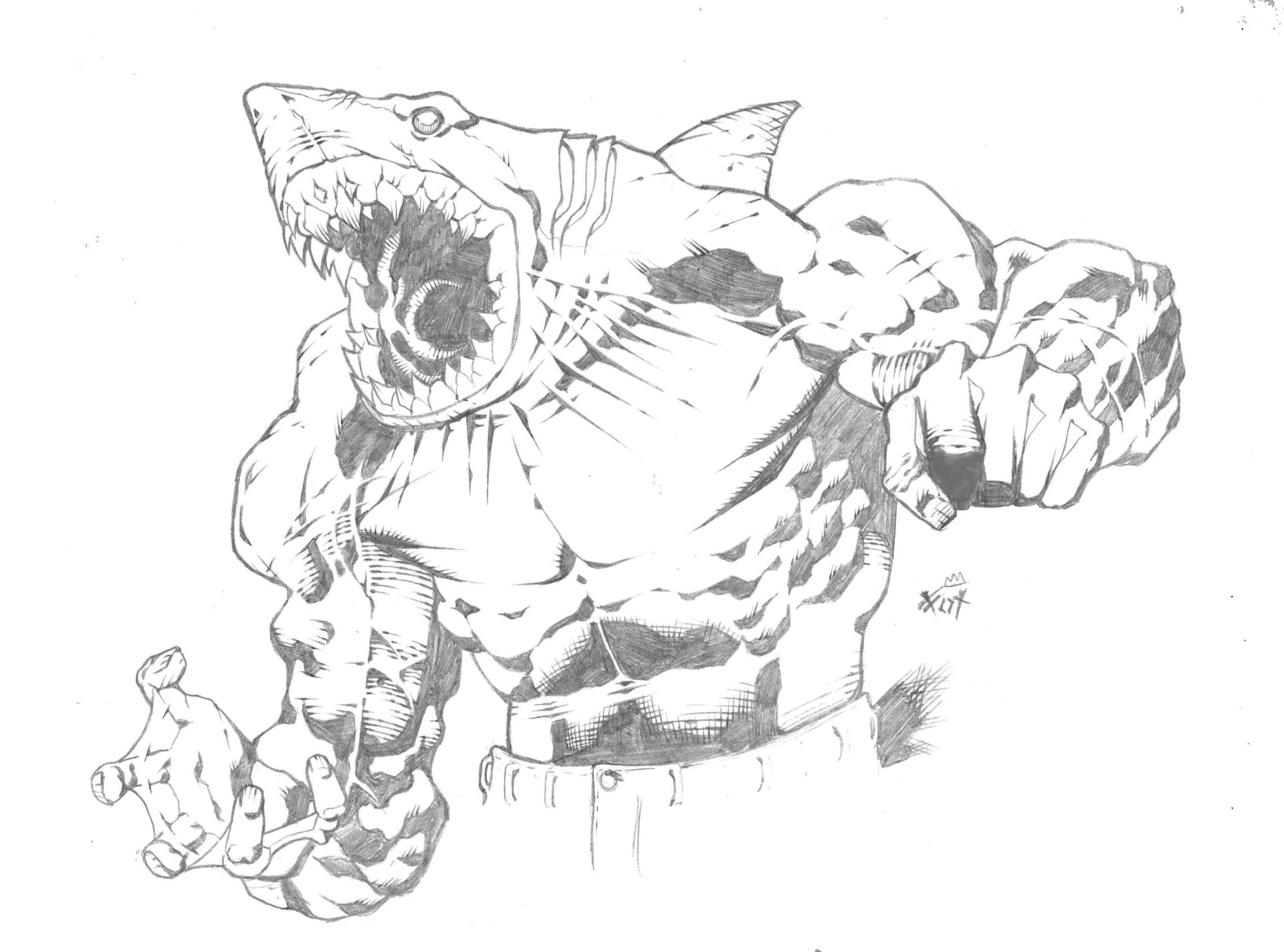 ArtStation King Shark Pencils