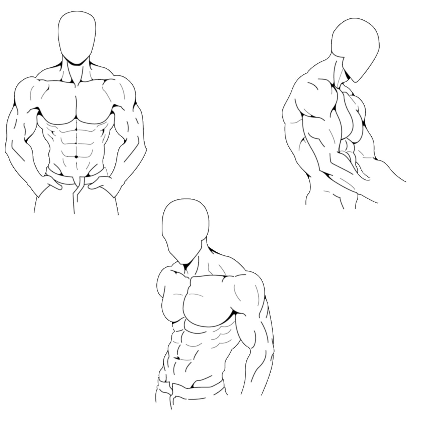 Body Outline Drawing Sketch - Drawing Skill