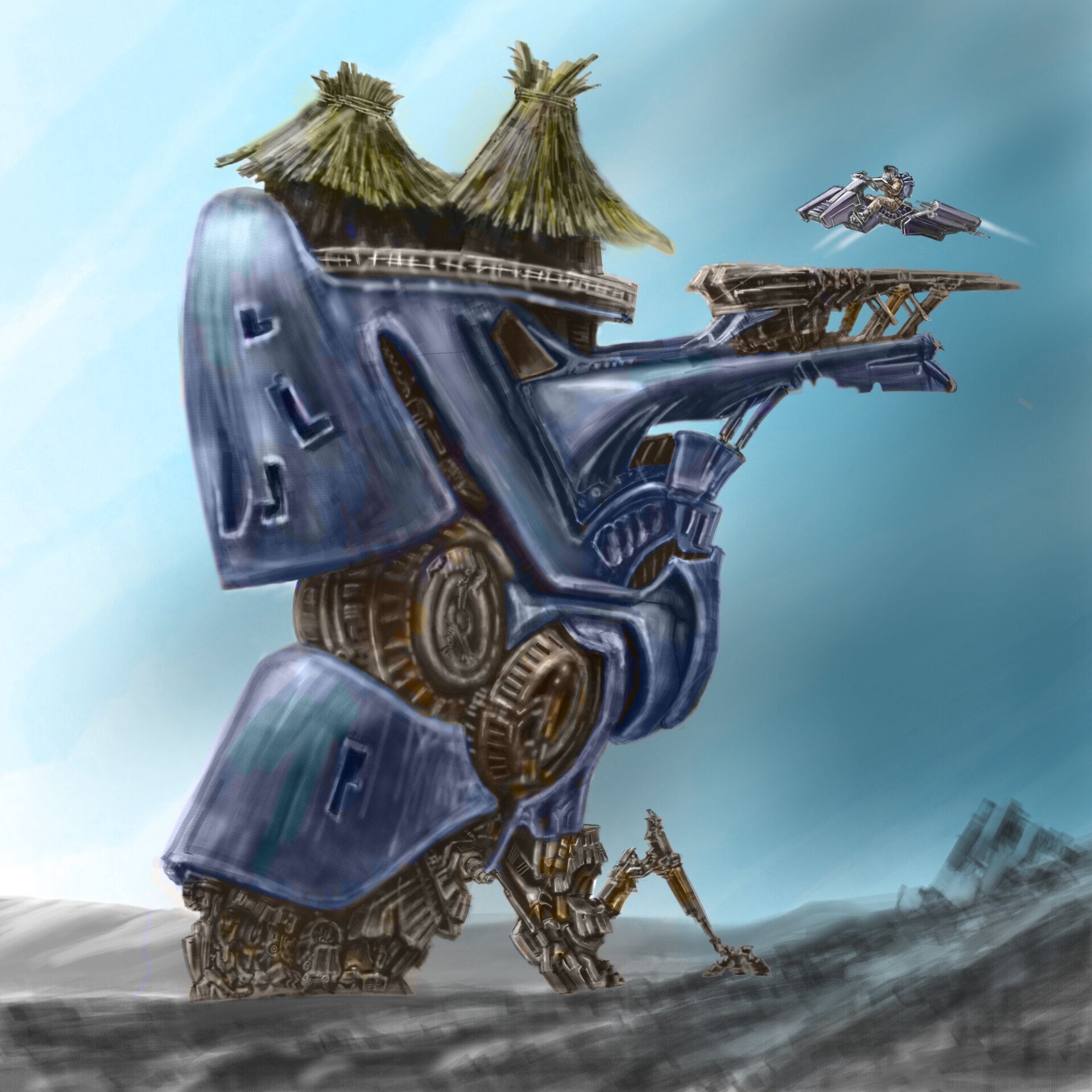 ArtStation - Oasis station