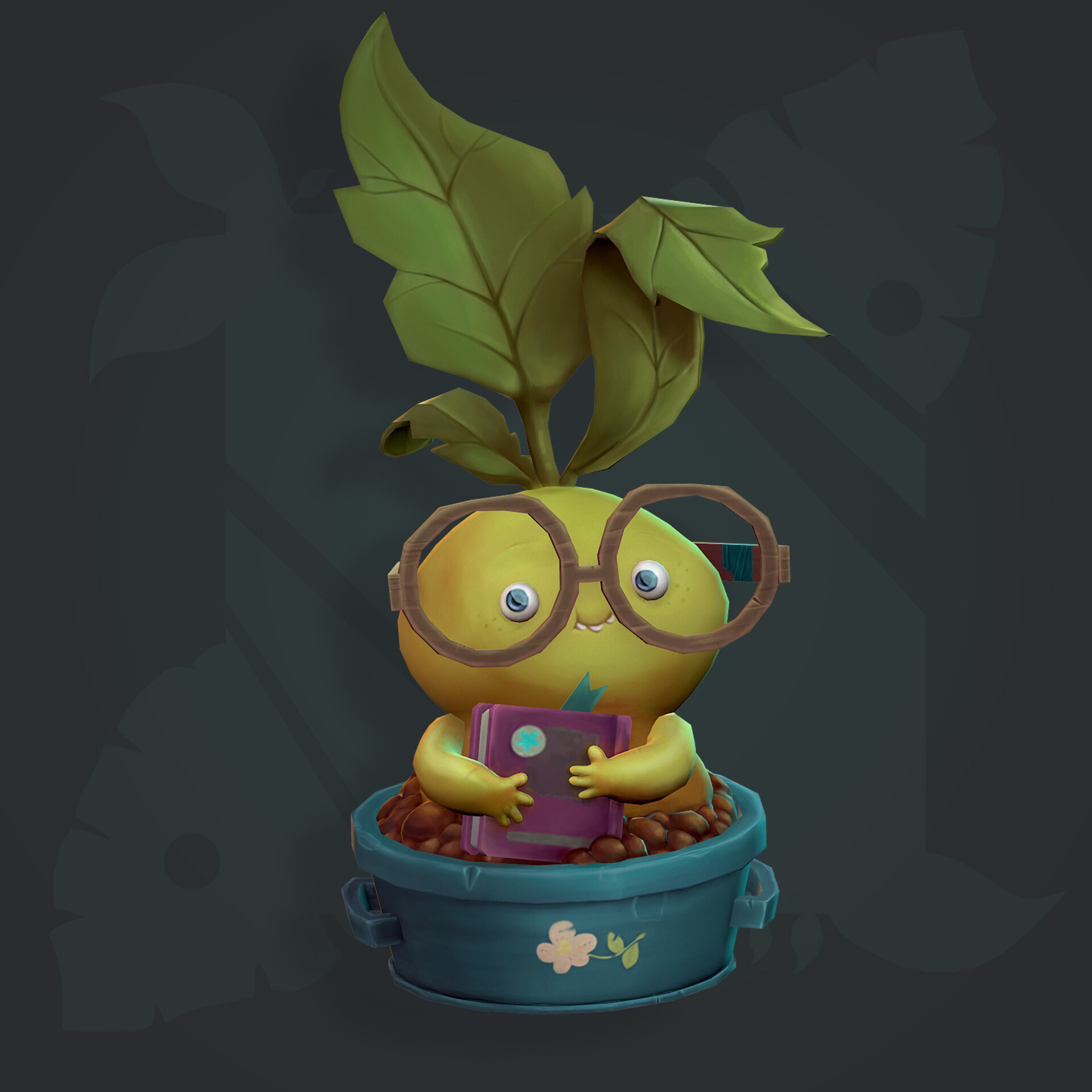 ArtStation - Potted plant