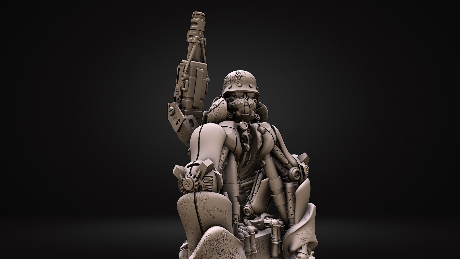 Mechanical Construct Civilian Protector / Drumbeat of War KS