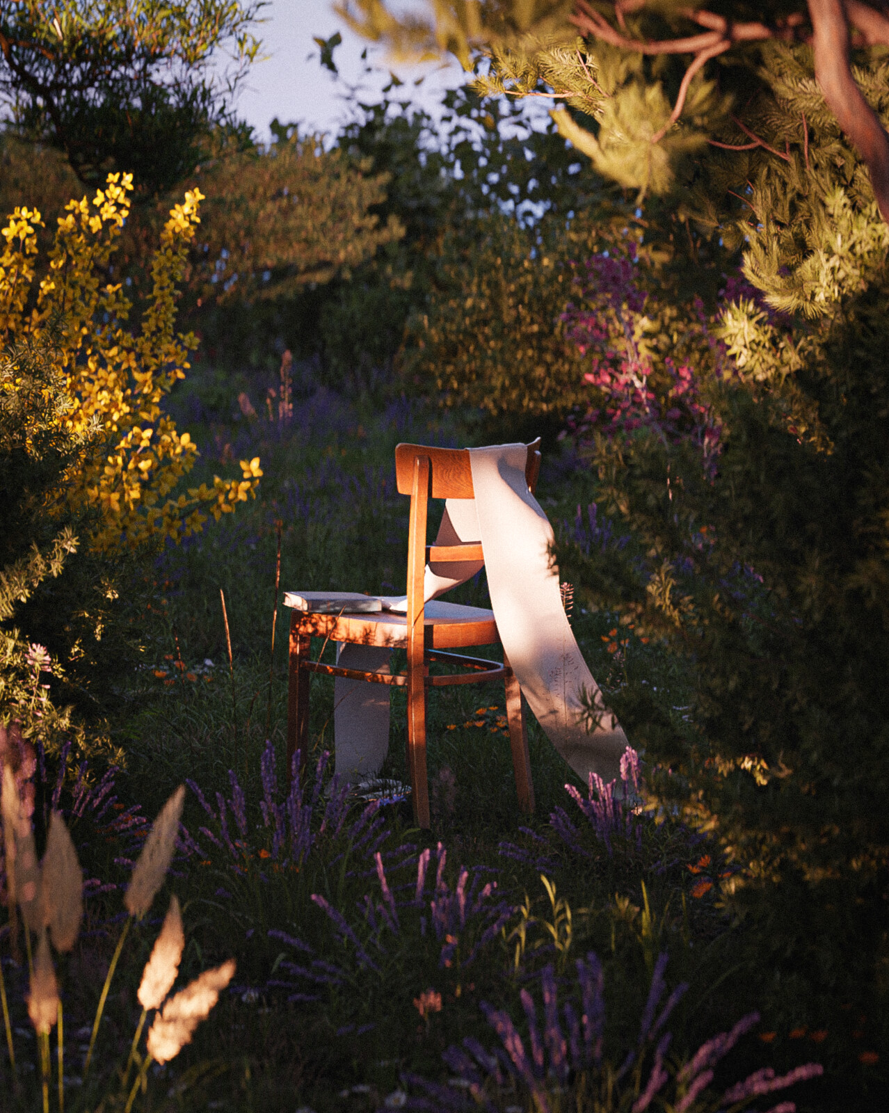 Made this image while testing blender. Goal was to see how fast I can make something that looks realistic only using blender and testing new cycles. I'm very impressed. 

Image composition is heavily inspired by one dorian marchesin's images. 