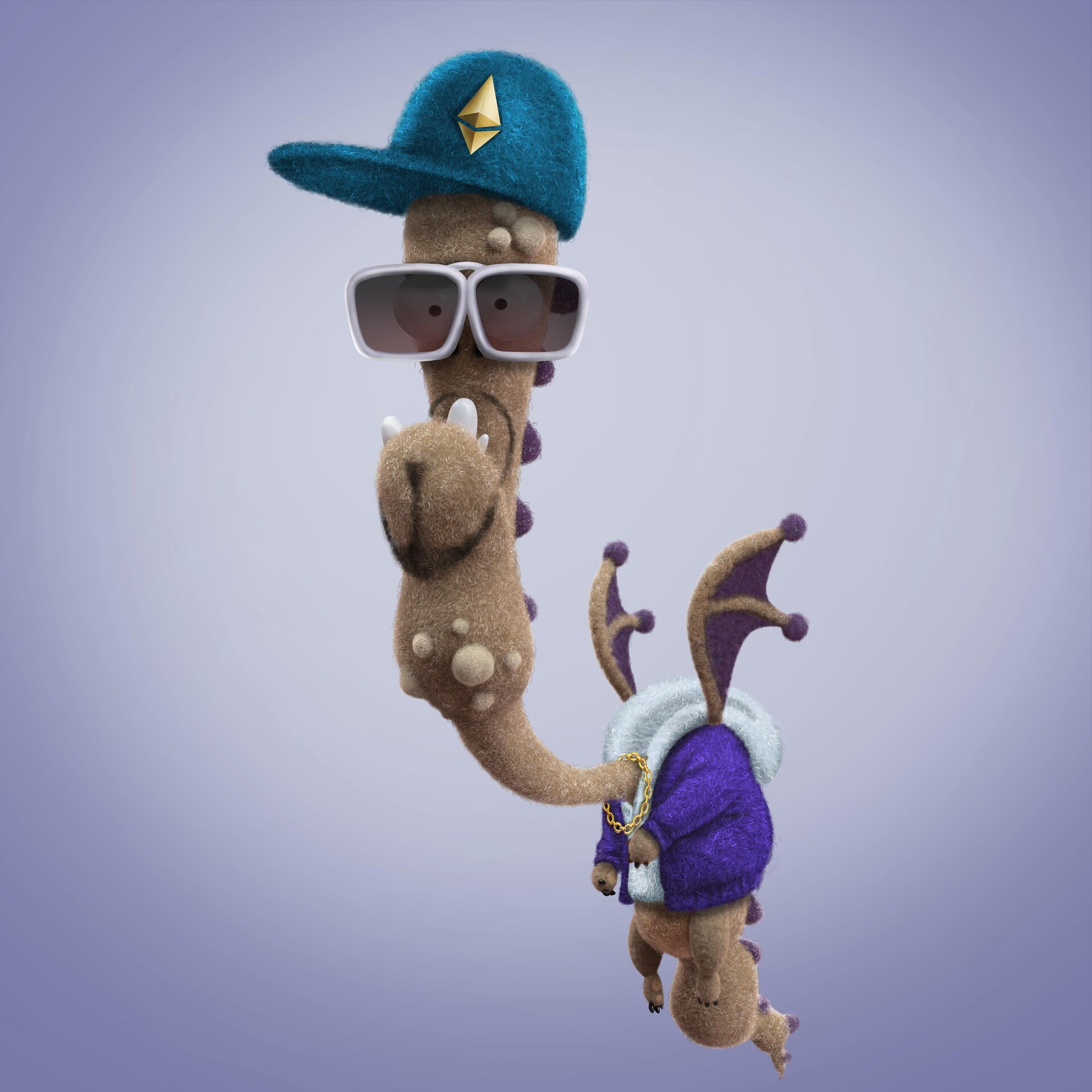 ArtStation - Fuzzy Tails NFT Fuzzy Tails NFT, Nilian Studios