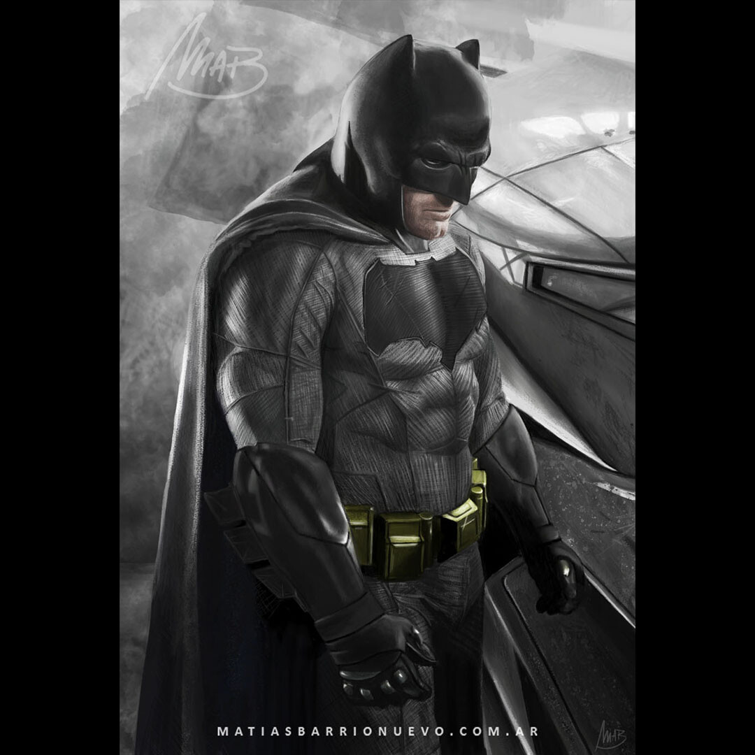 ArtStation - Batman dibujado en photoshop.