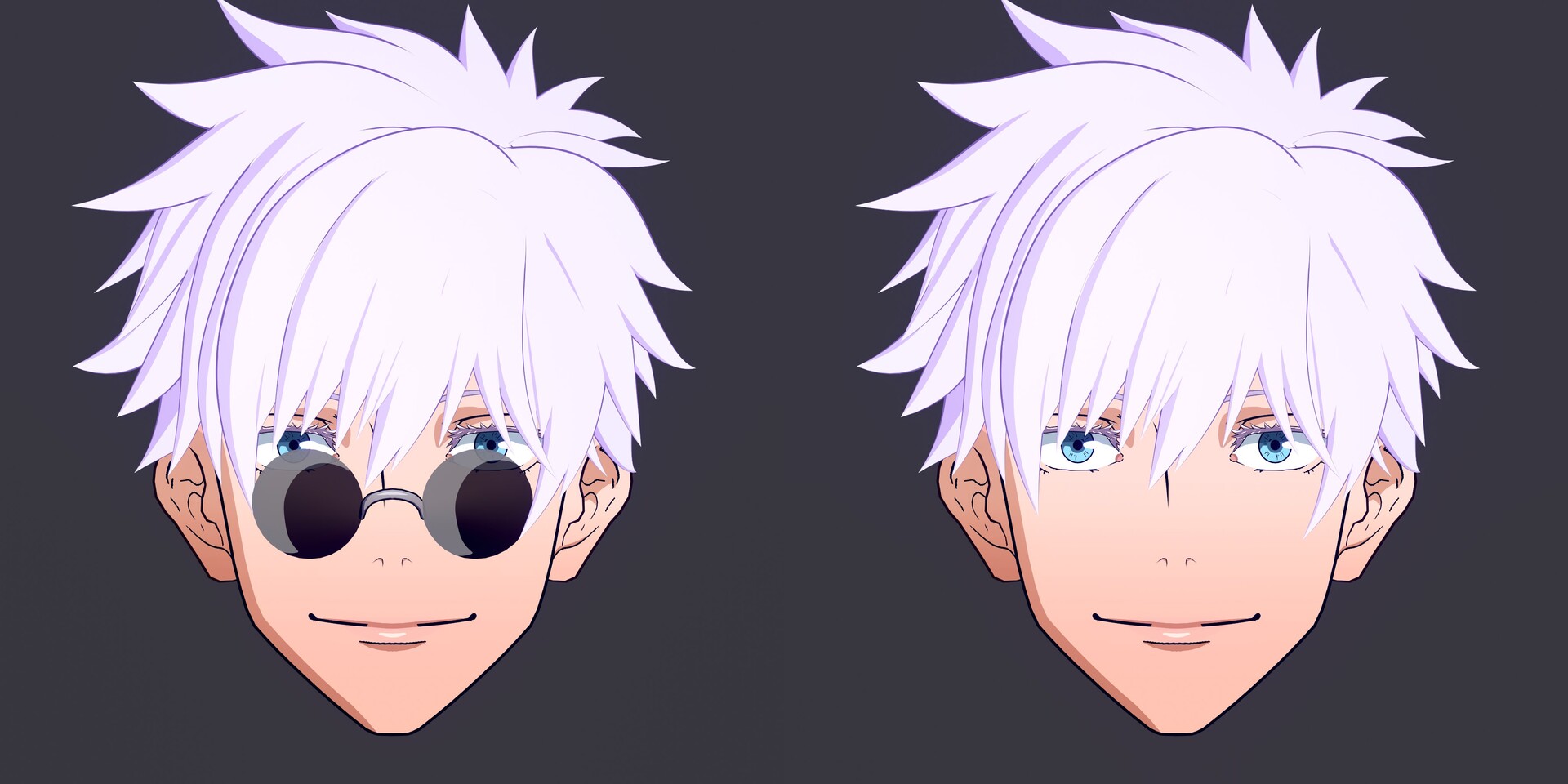ArtStation - WIP Teen Gojo Satoru | JUJUTSU KAISEN 呪術廻戦