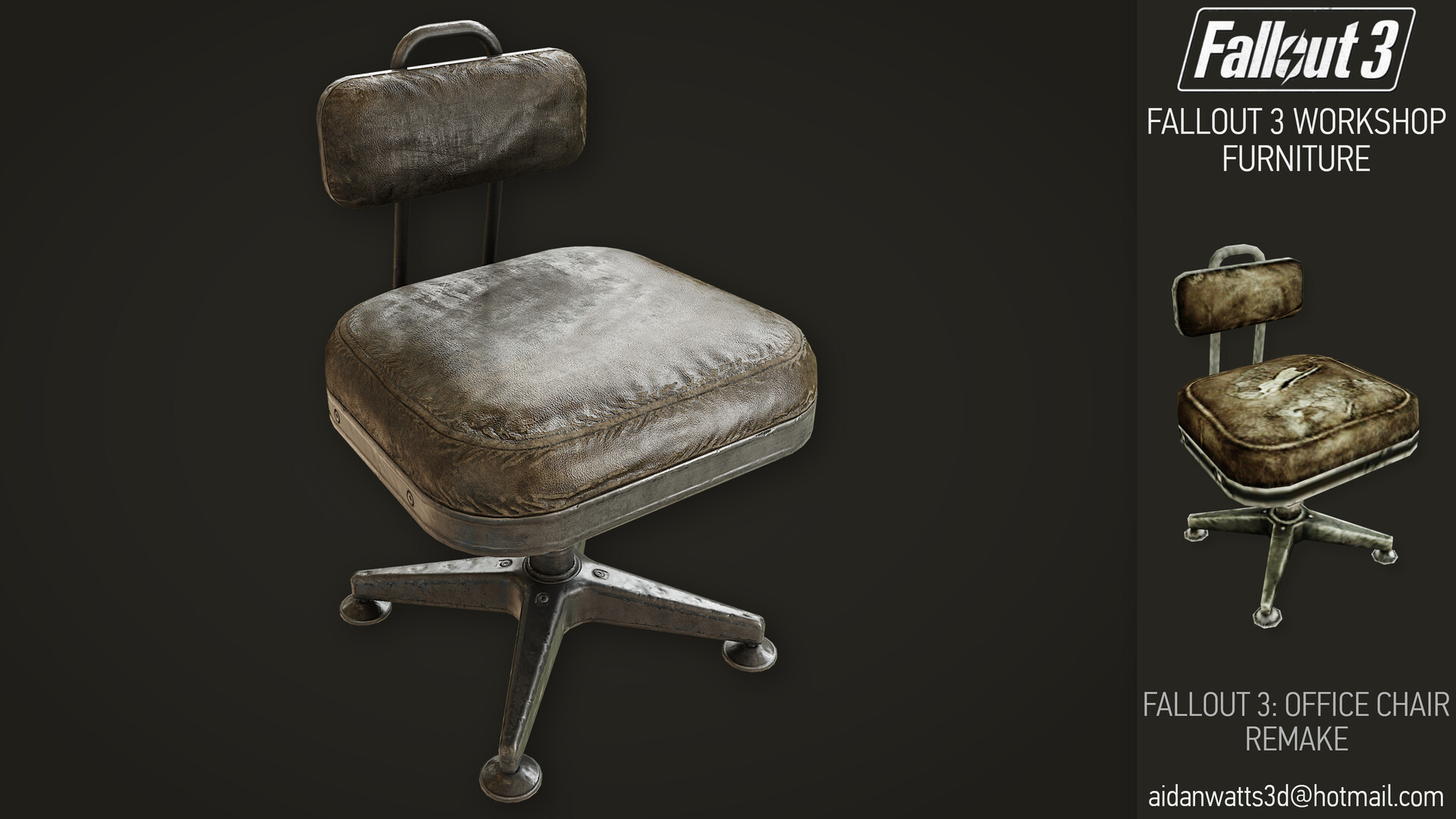 Fallout office chair store