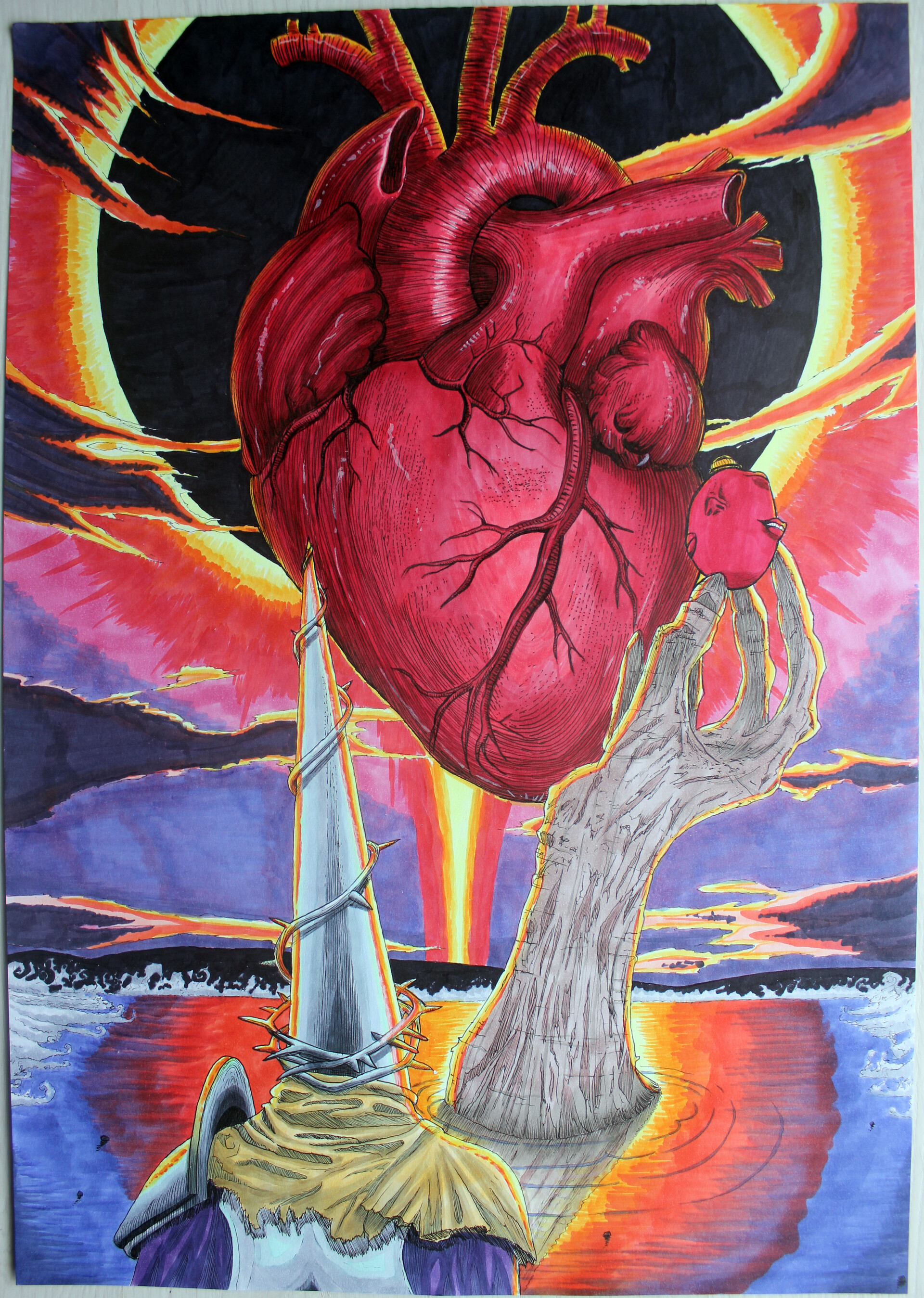 Crimson Heart Of A Miura André Vila Franca - Crimson Heart of a Miura
