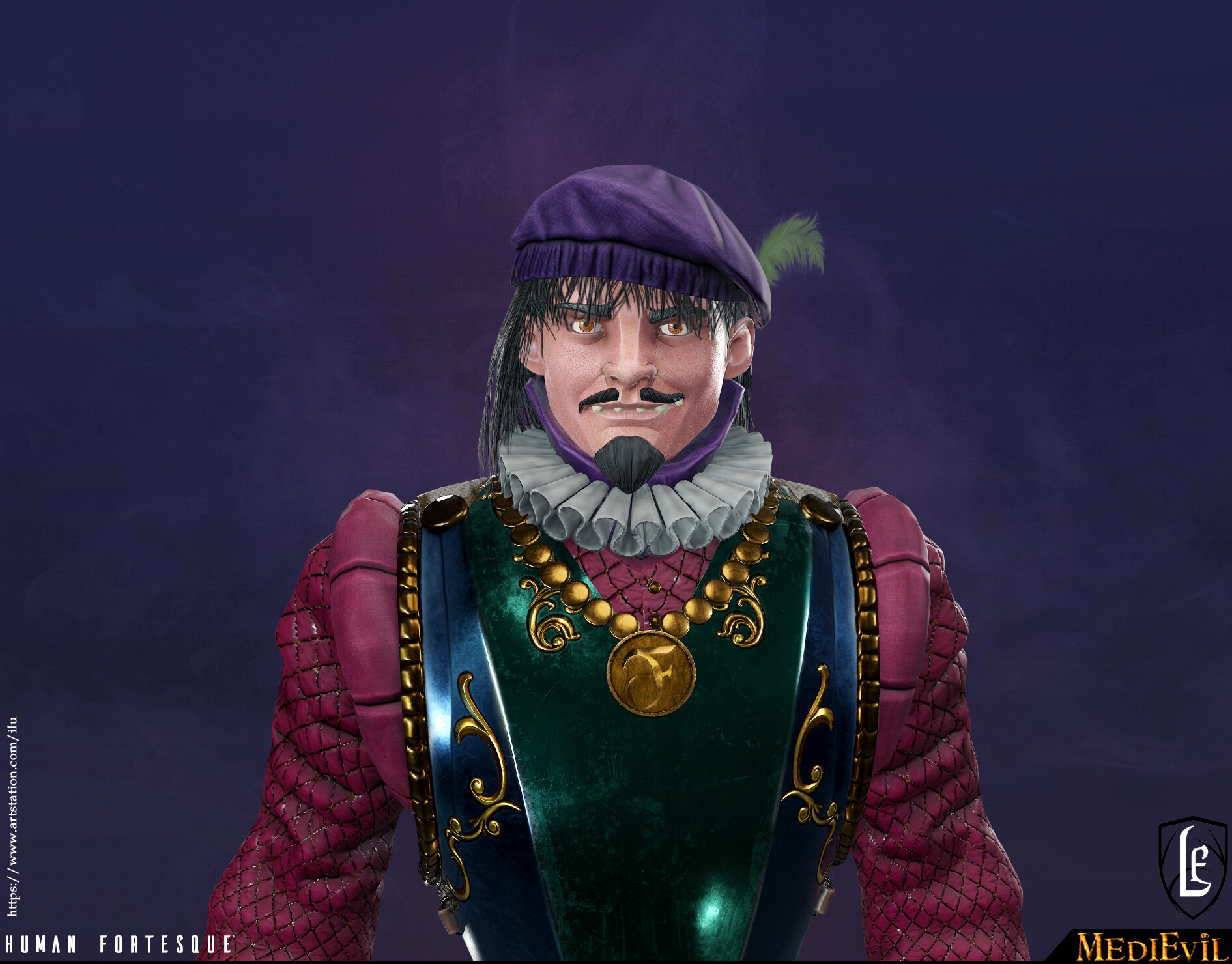 ArtStation Medievil III: Daniel Fortesque