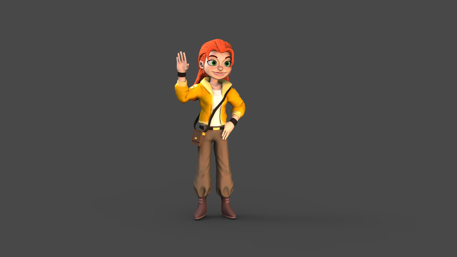 ArtStation - 3D - April O'Neil - Concept from Luigi Lucarelli
