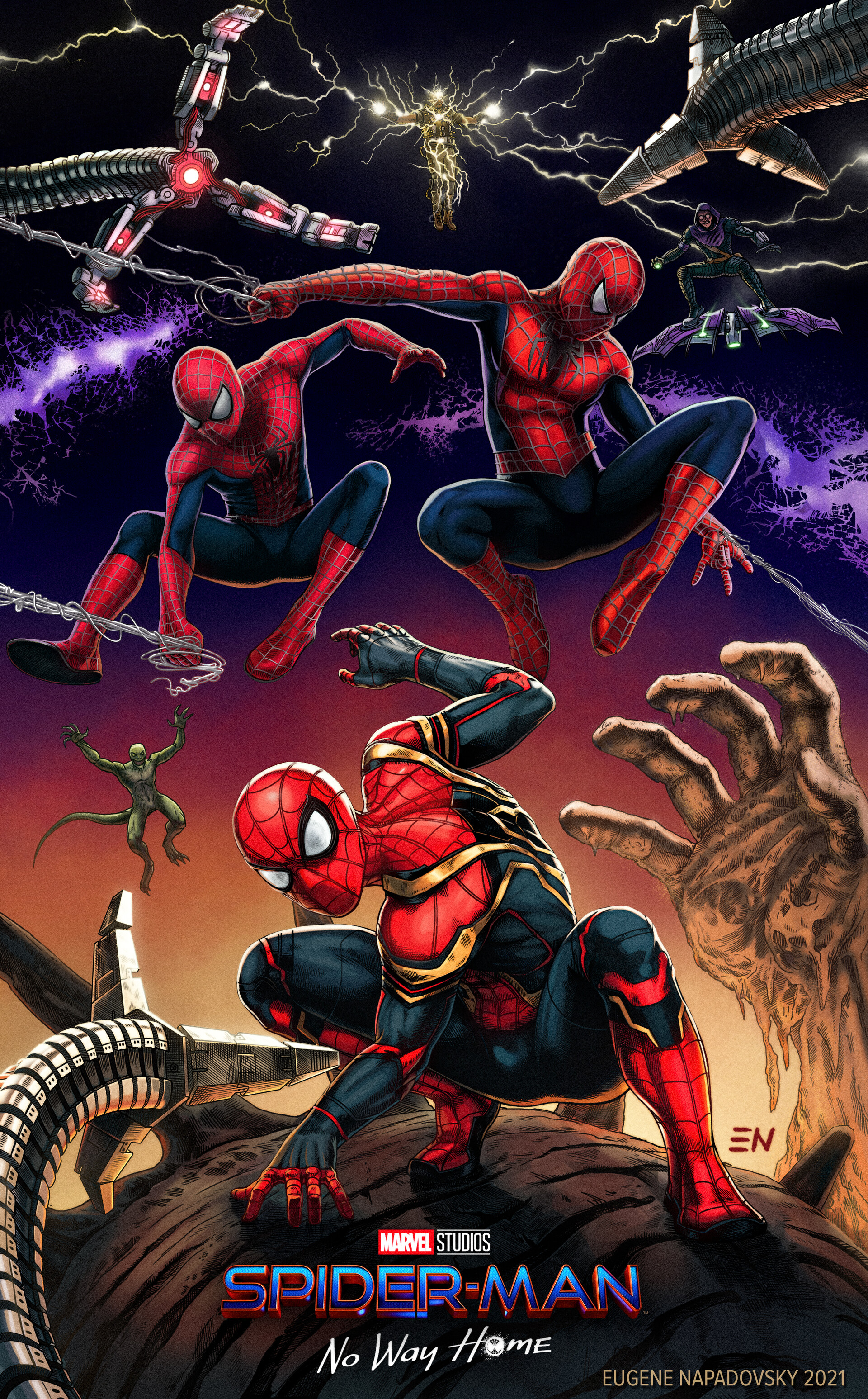 ArtStation - Spider-Man: No Way Home / MCU Spider-Verse