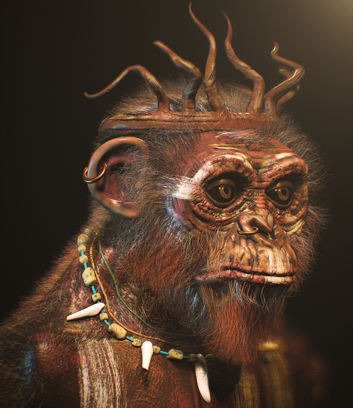 King Monkey right view