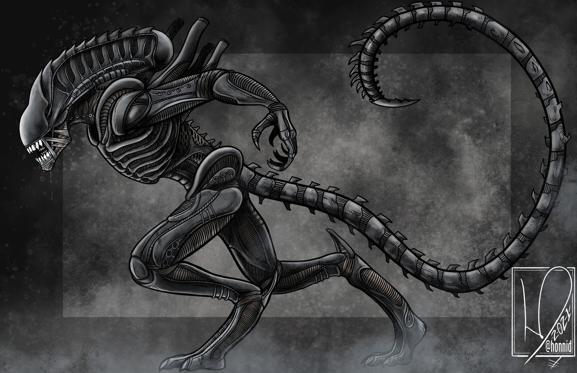 Alien store xenomorph warrior