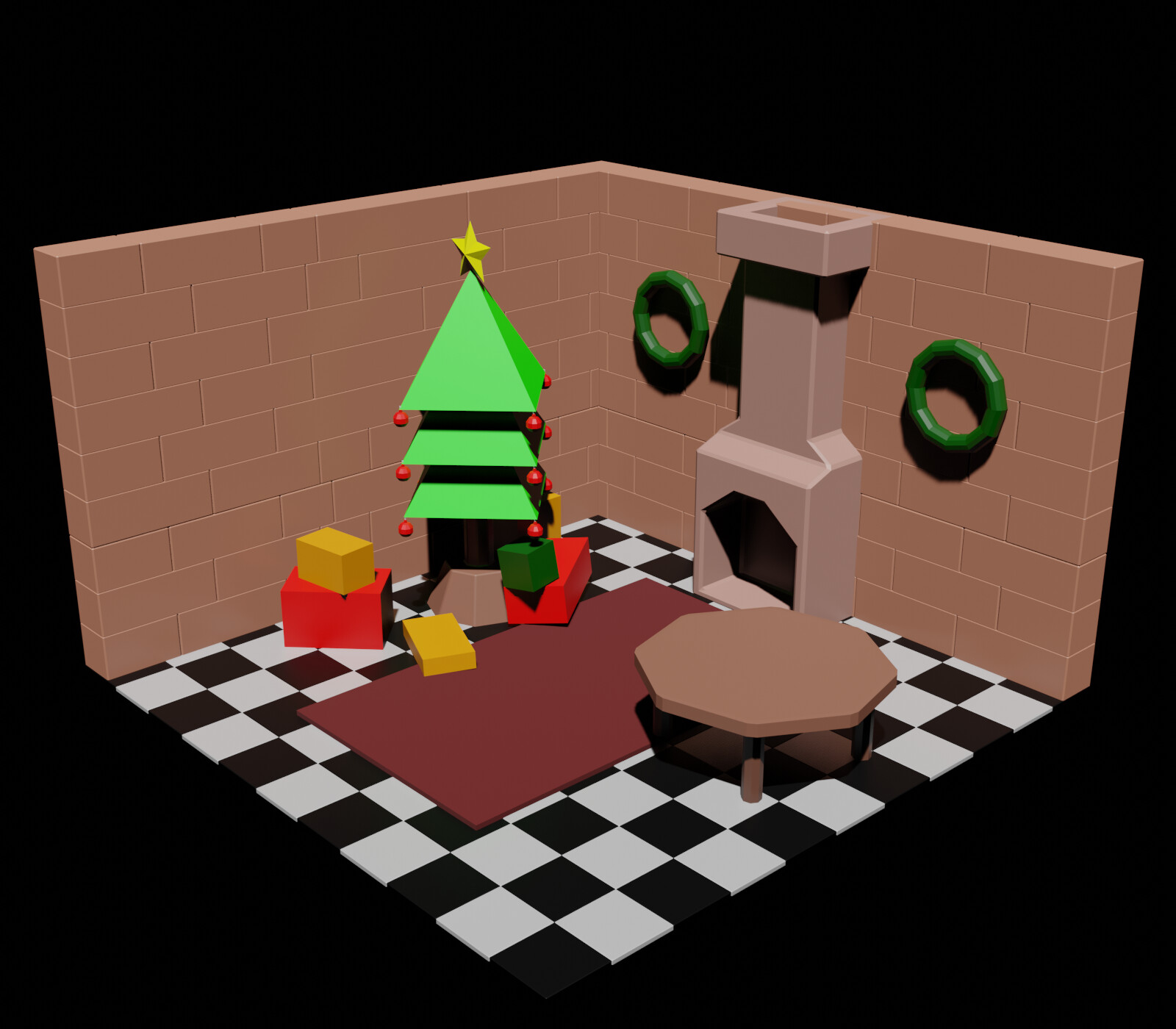 ArtStation - SImple Christmas