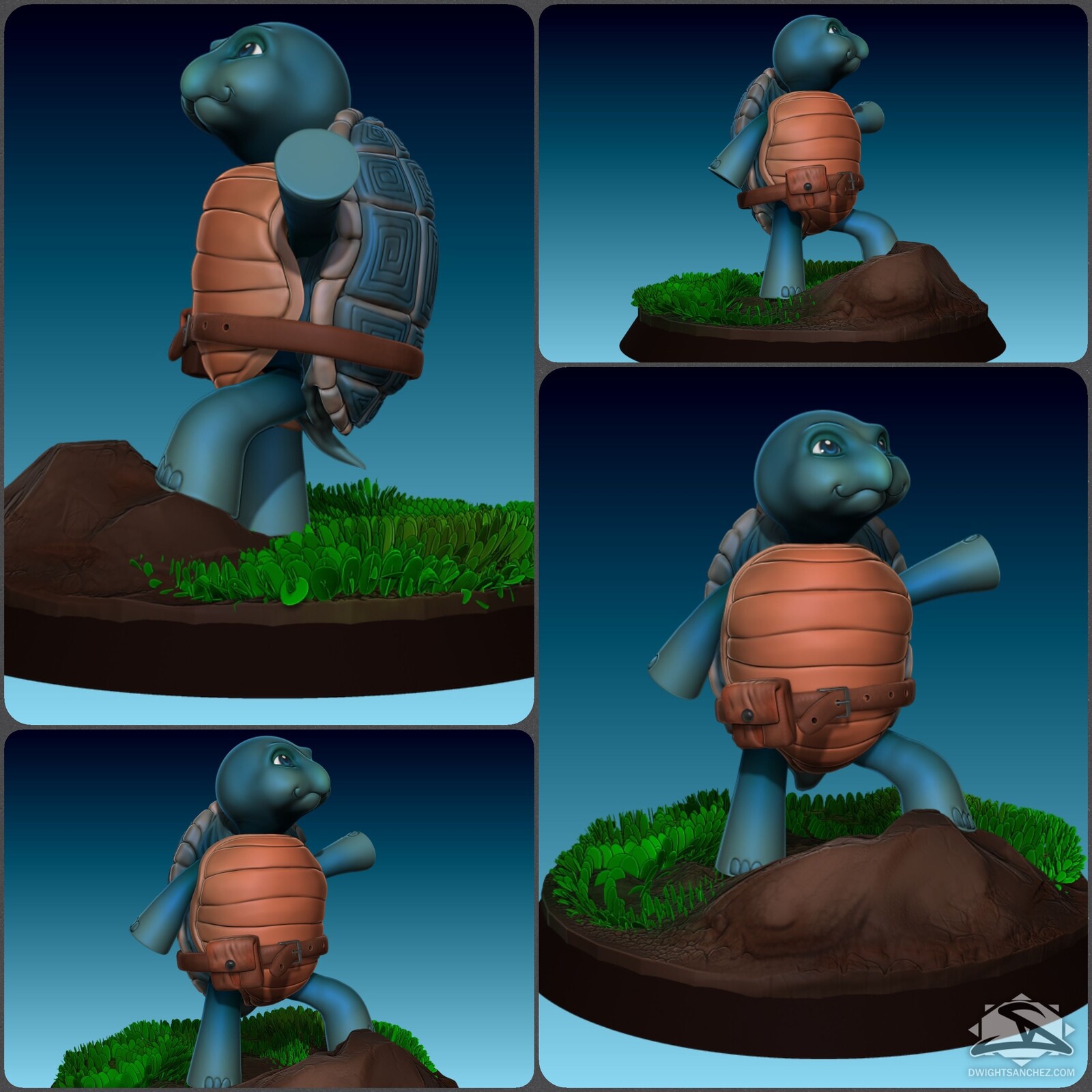 Dee Turtle Sculpture