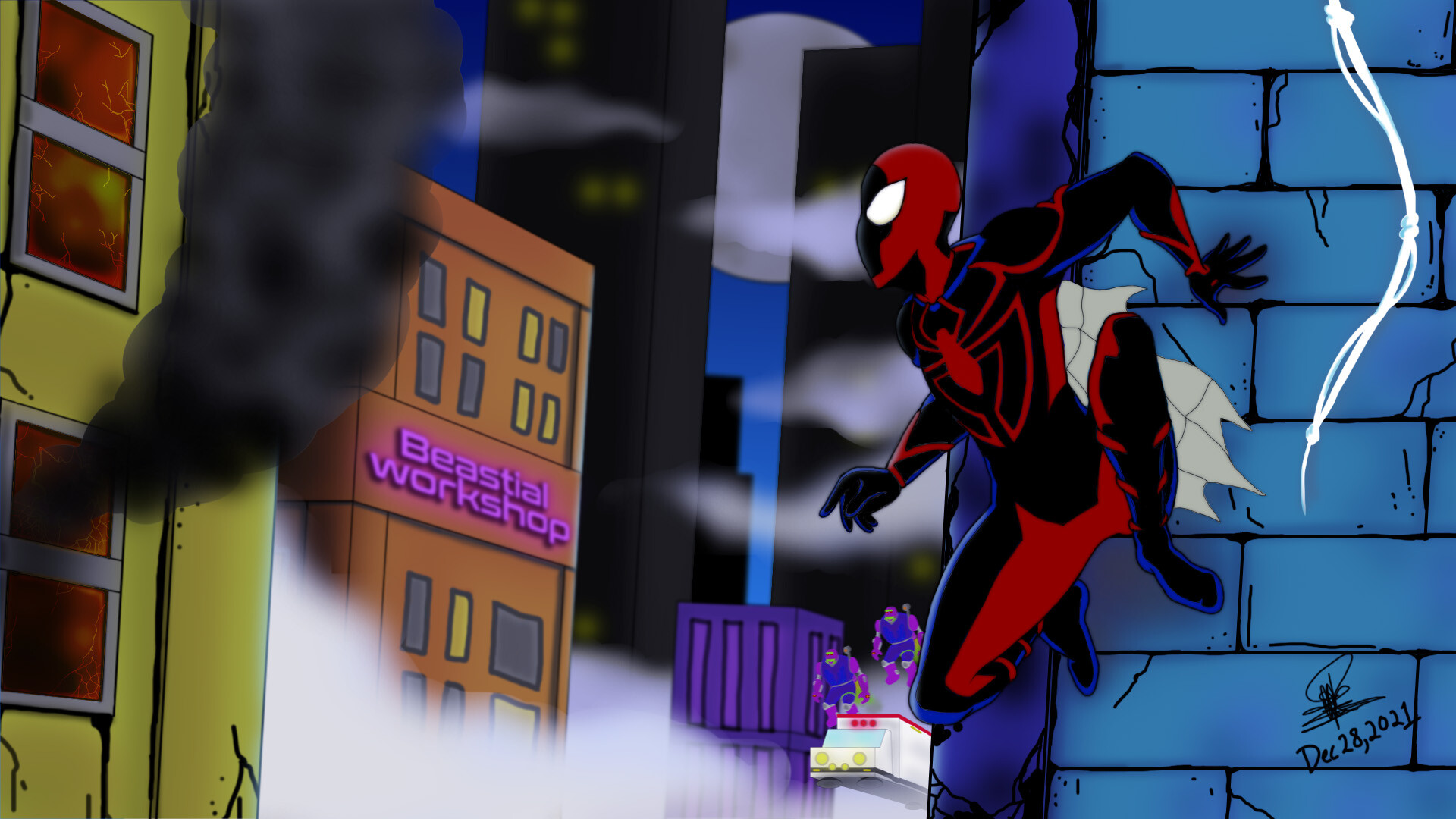 ArtStation SpiderMan Unlimited