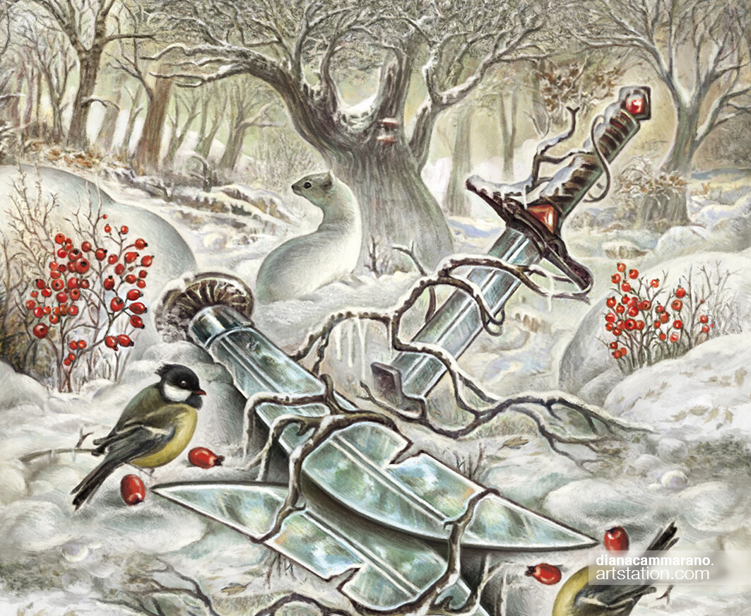 "Winter" The illustration