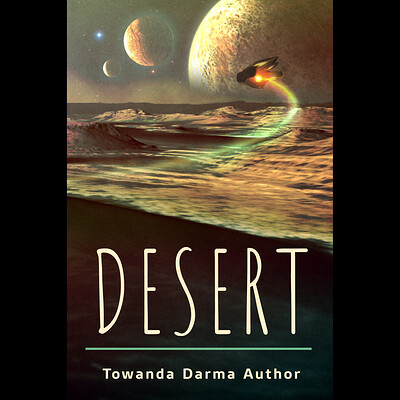 Desert- mock bookcover